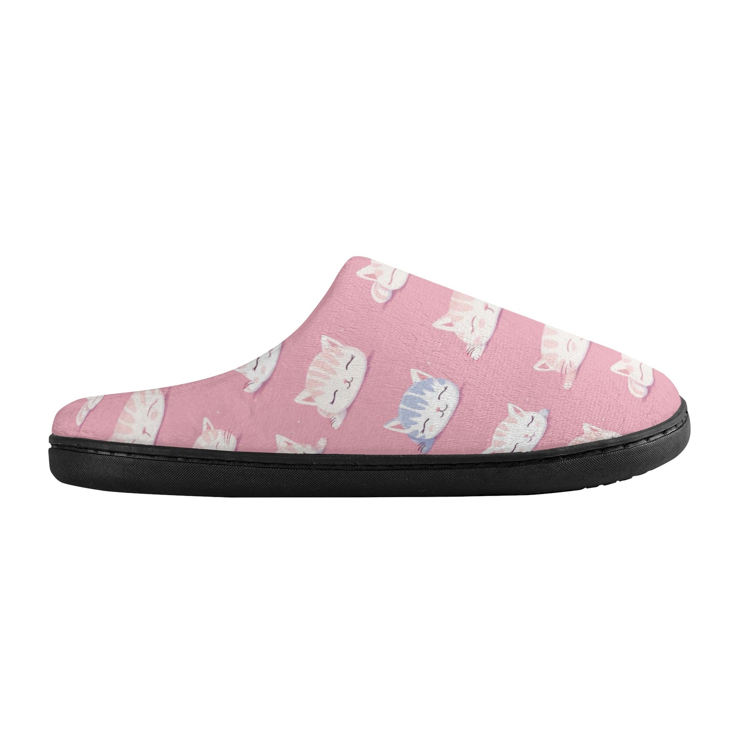 Sleepy Cats Unisex Rubber-Soled Slippers