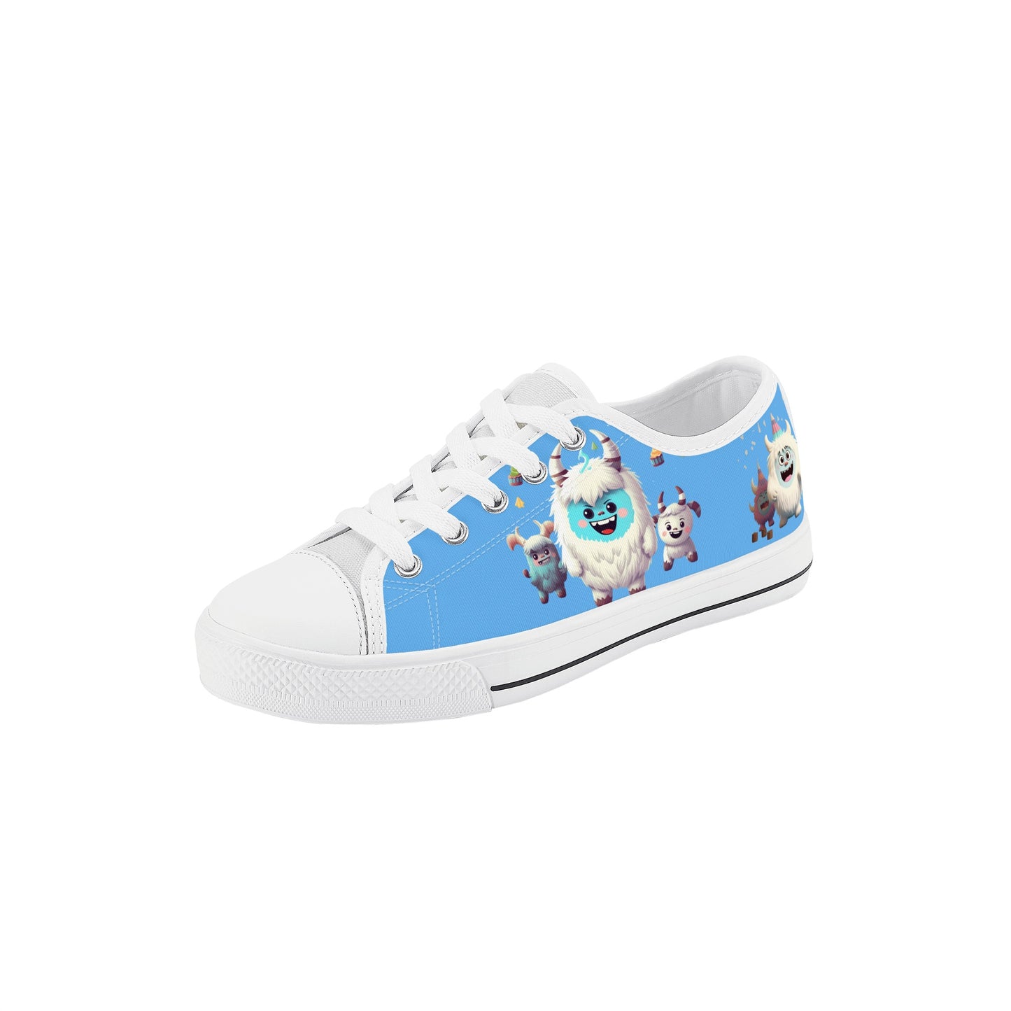 Yeti Kin Kids' Low Top Canvas Shoes