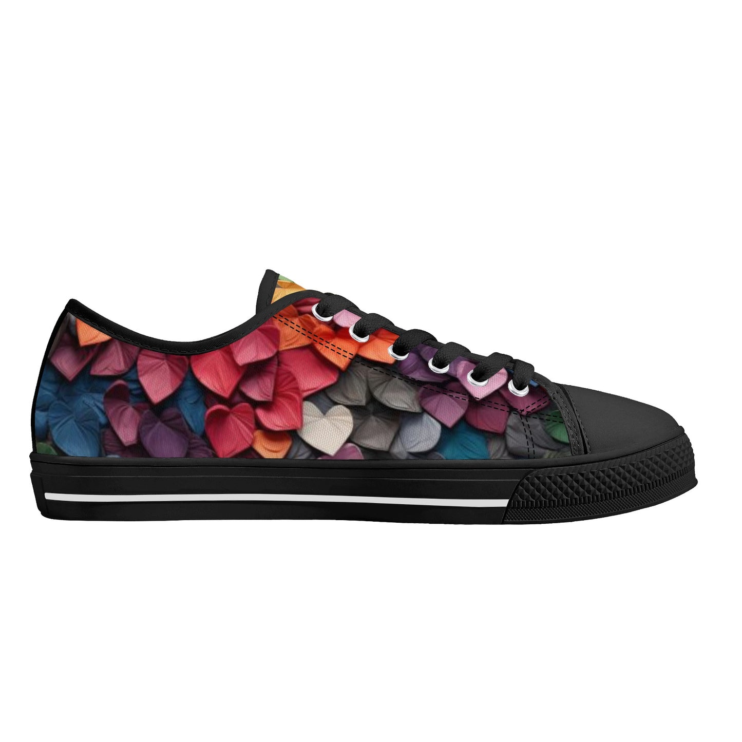 Paper Hearts Women's Low Top Canvas Shoes