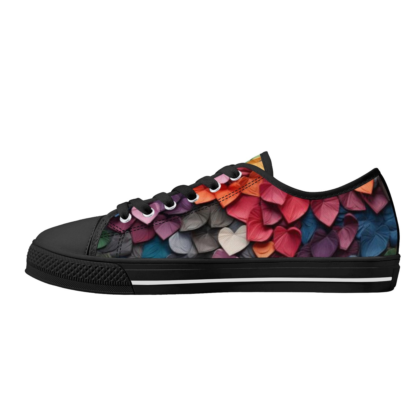 Paper Hearts Women's Low Top Canvas Shoes