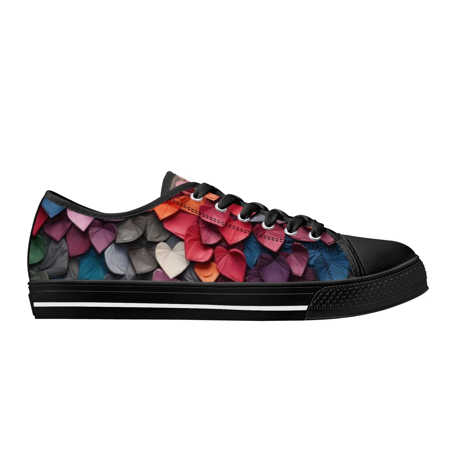 Paper Hearts Women's Low Top Canvas Shoes