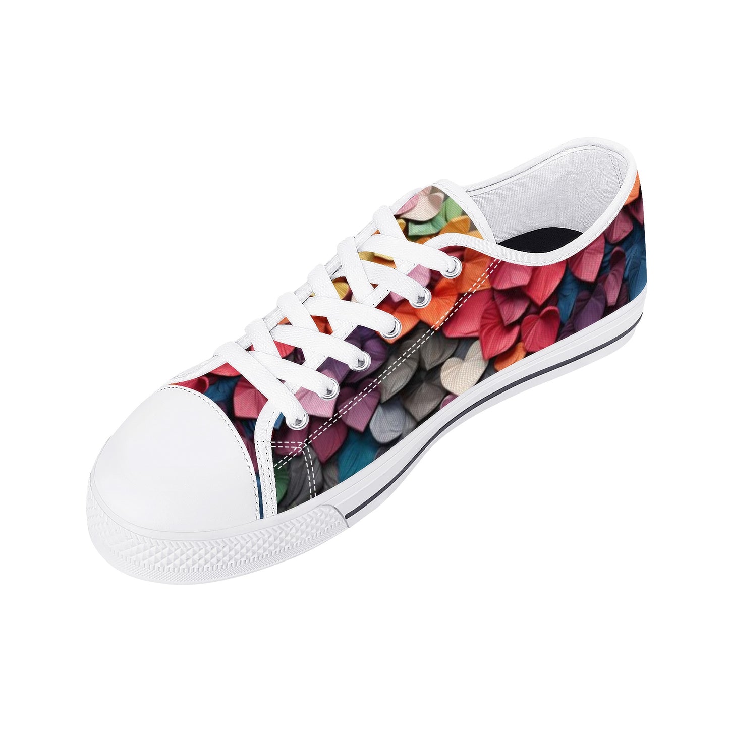 Paper Hearts Women's Low Top Canvas Shoes