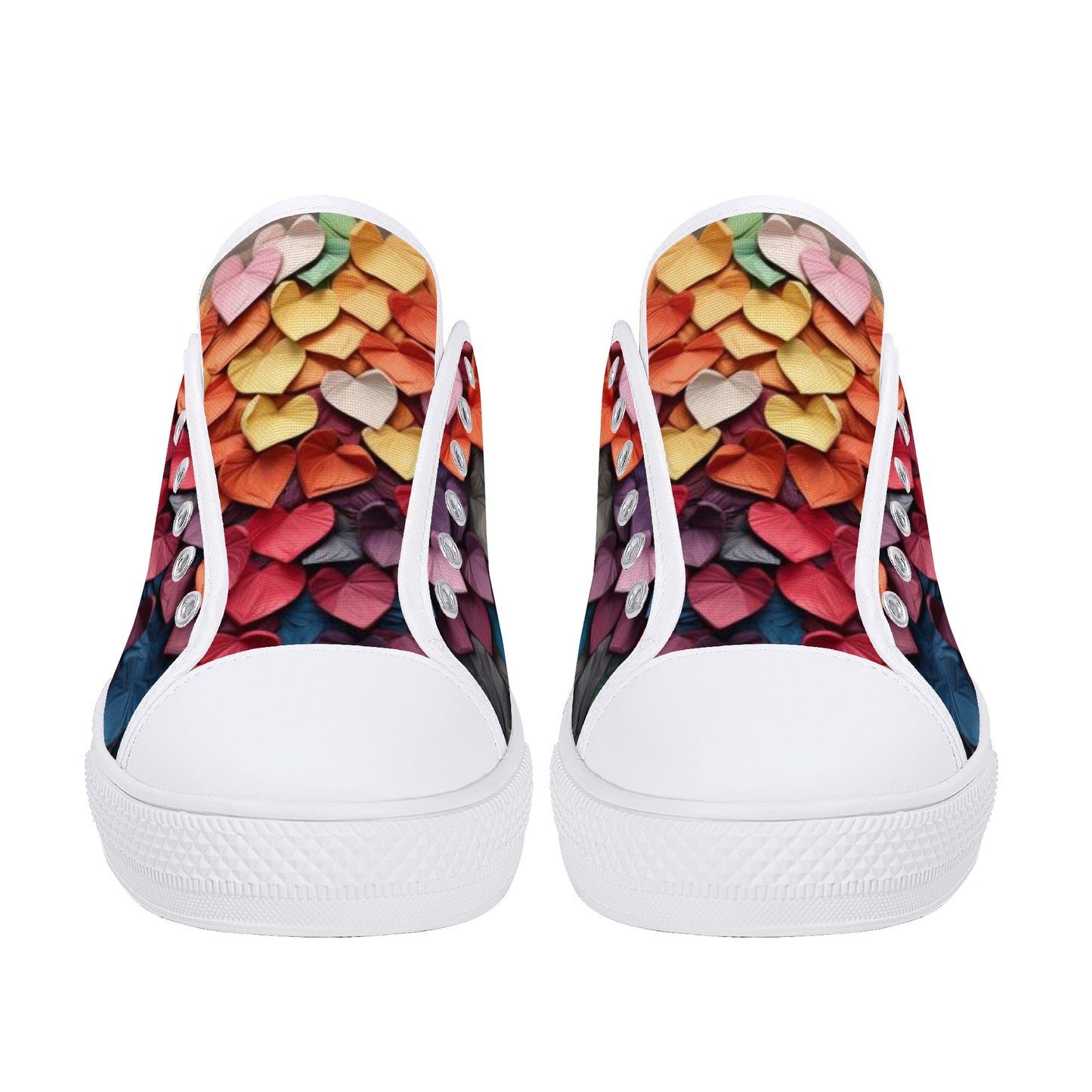 Paper Hearts Women's Low Top Canvas Shoes