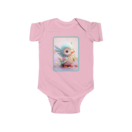 Infant Fine Jersey Bodysuit Hummingbird 1