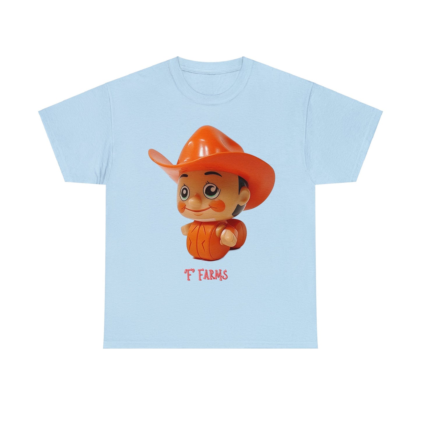 Unisex Heavy Cotton Tee F Farms Cowboy 2