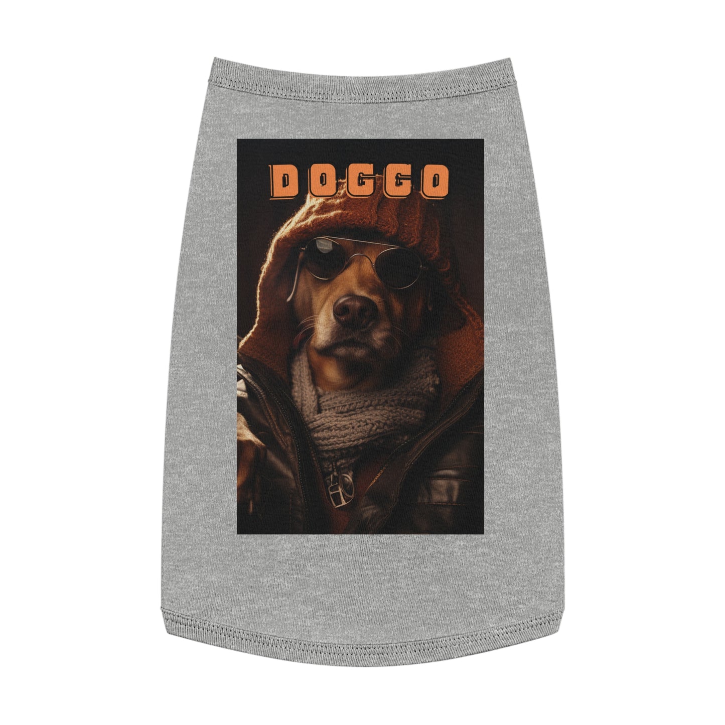 Camiseta sin mangas para mascotas Doggo