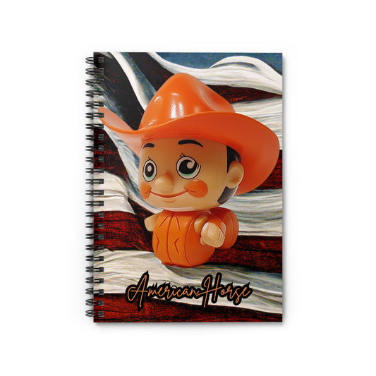 Cuaderno de espiral American Horse II - Línea reglada