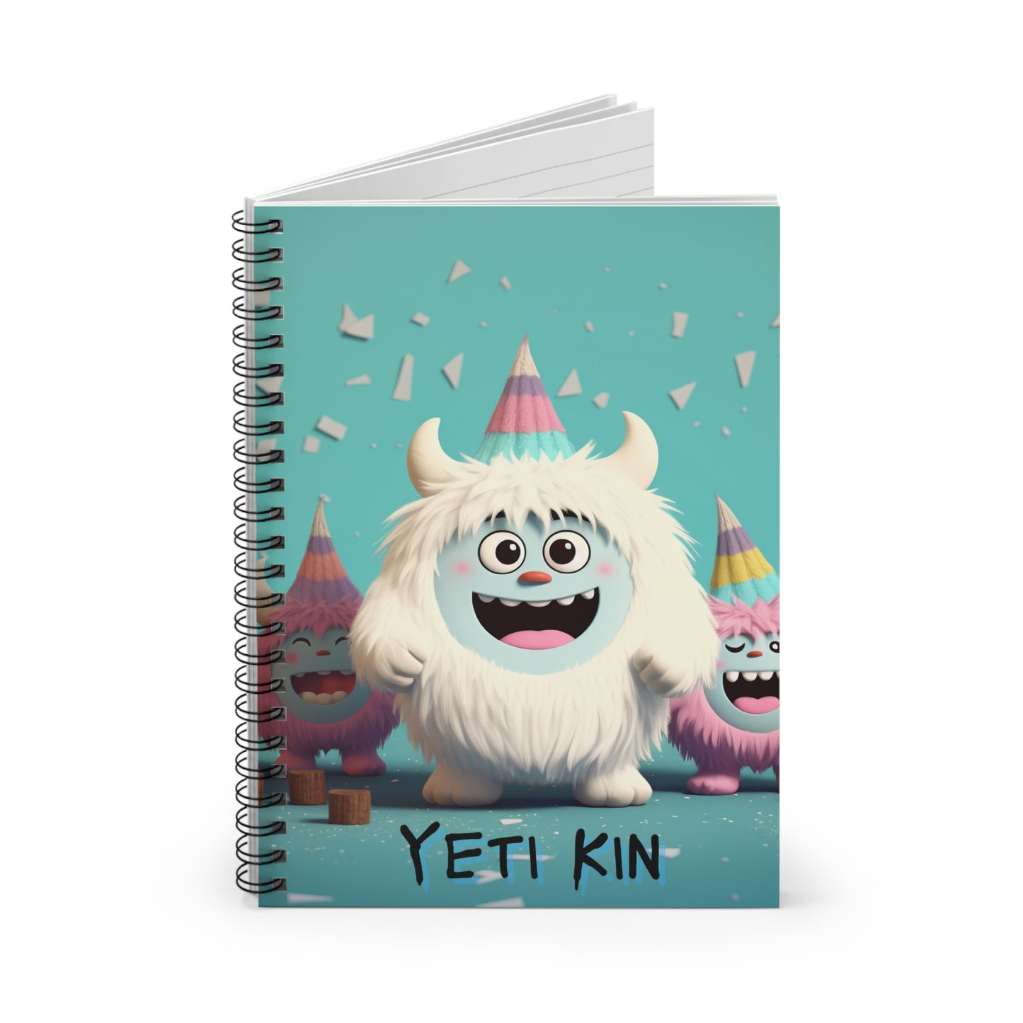 Cuaderno Espiral - Ruled Line Yeti Kin... Party 2