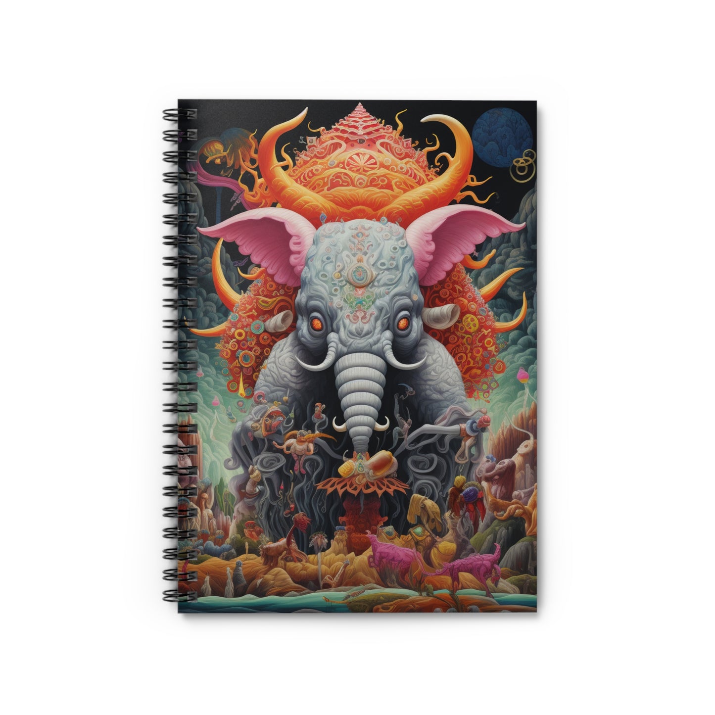 Spiral Notebook - Ruled Line Elefante