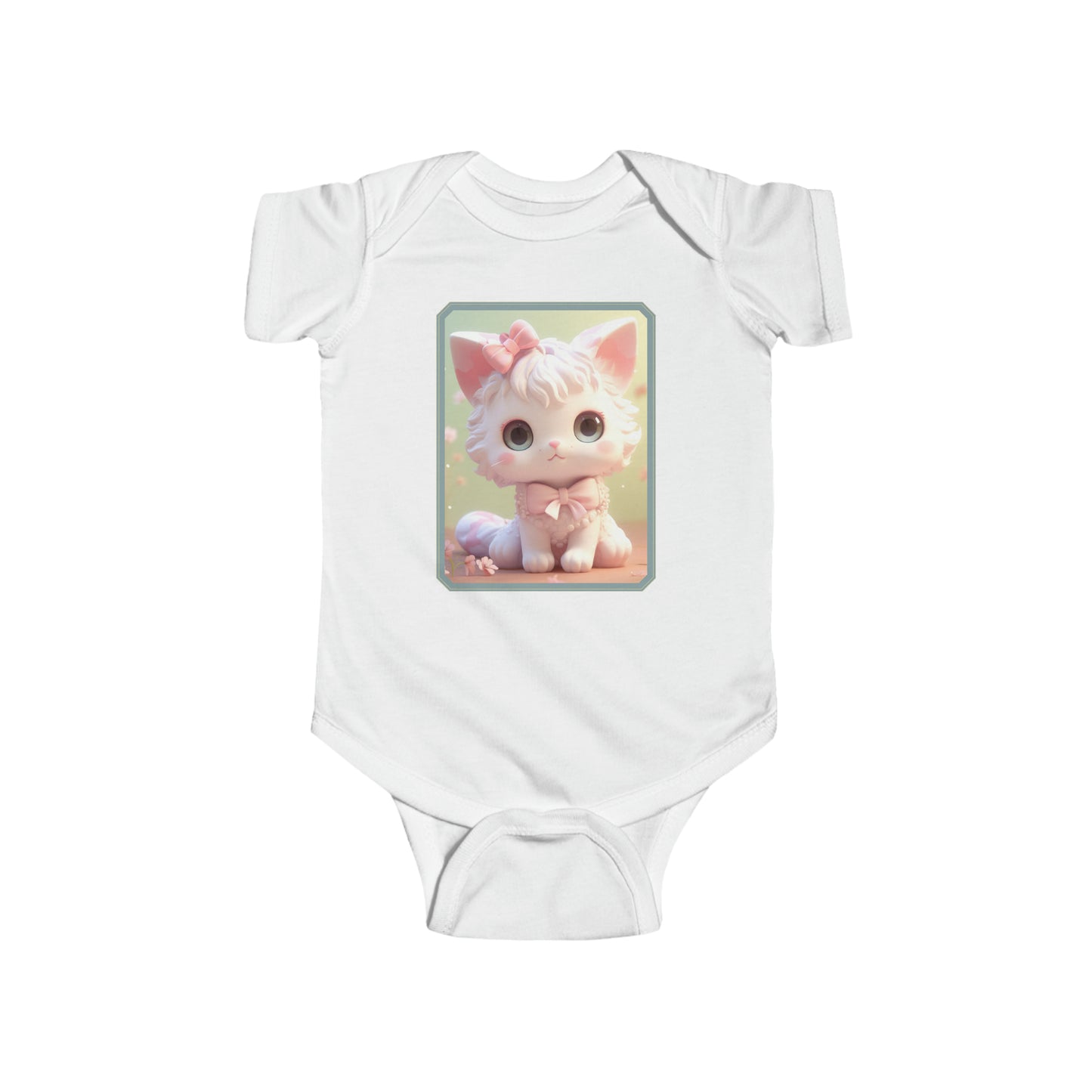 Body Infantil Punto Fino Gato 1 