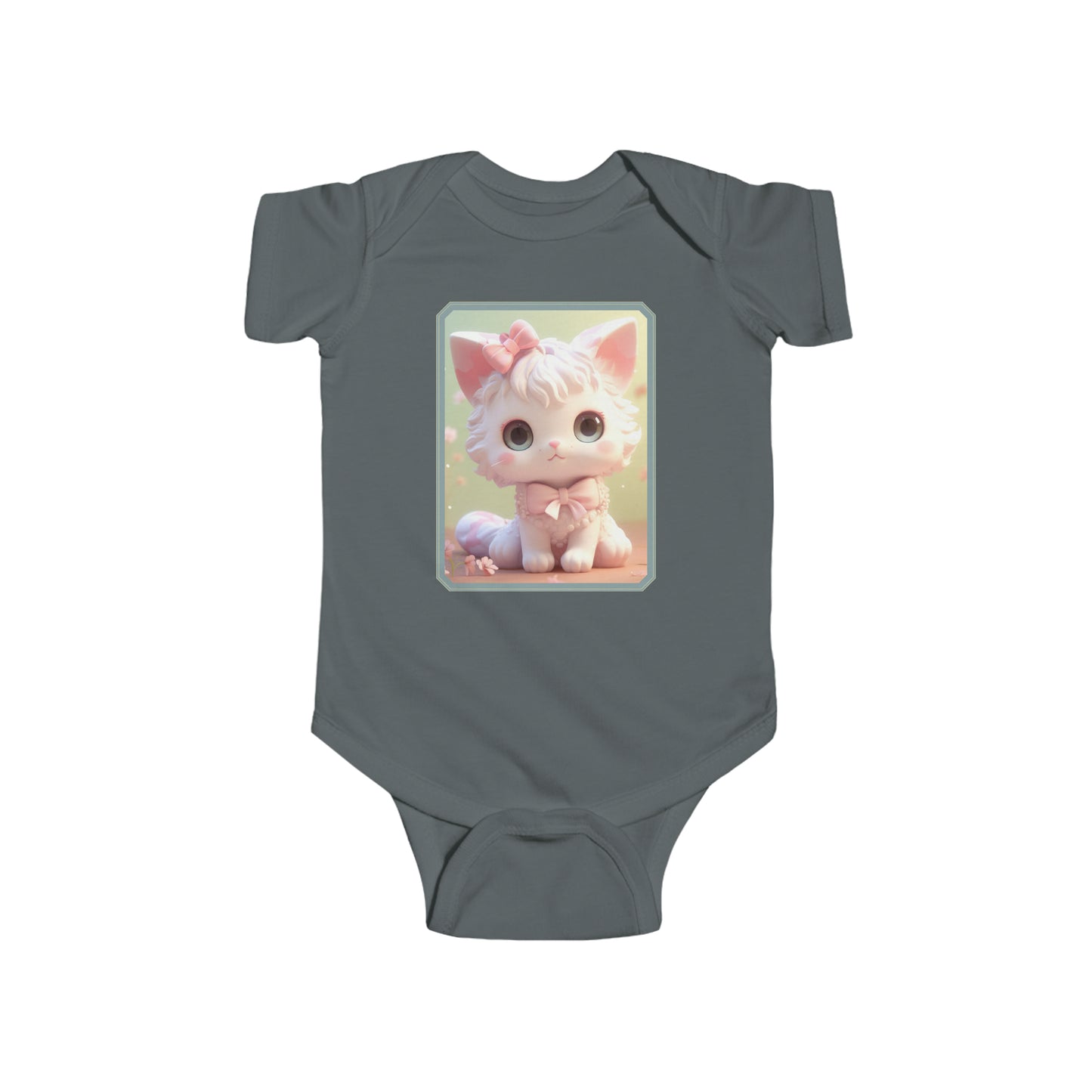 Body Infantil Punto Fino Gato 1 