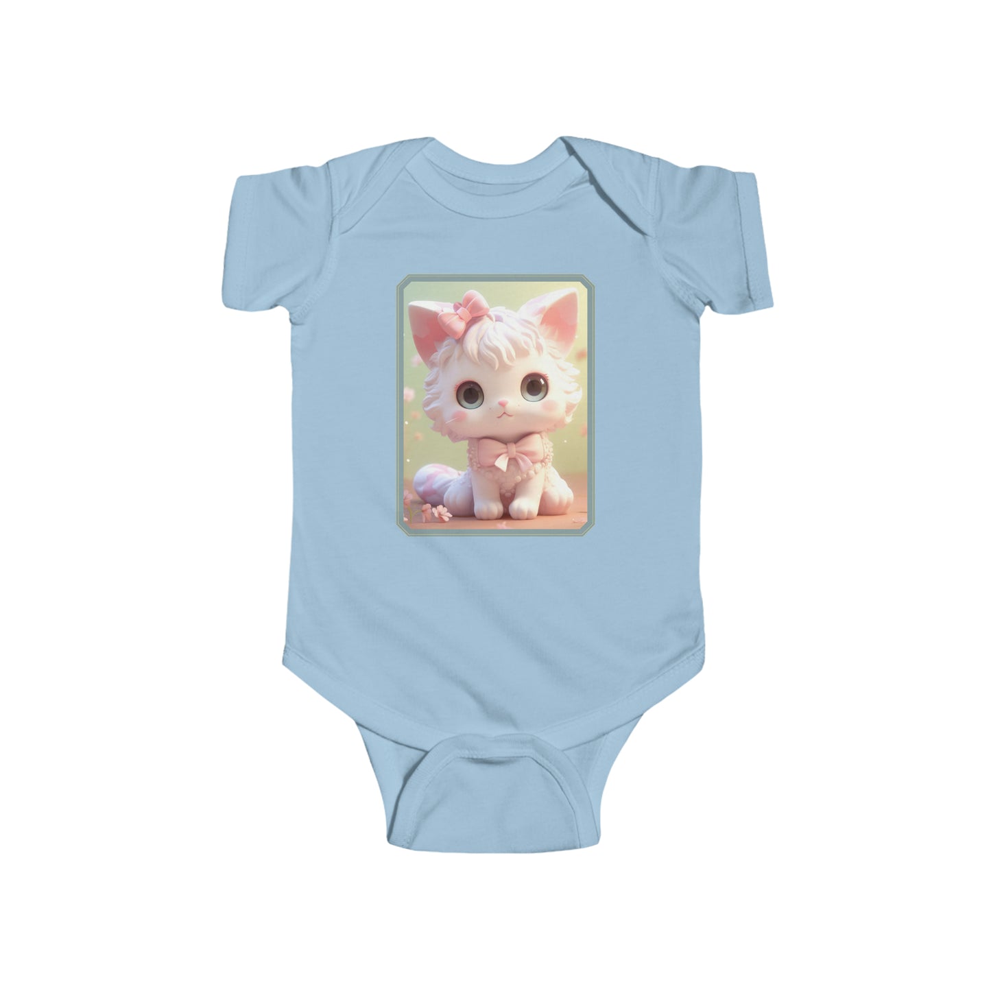 Body Infantil Punto Fino Gato 1 