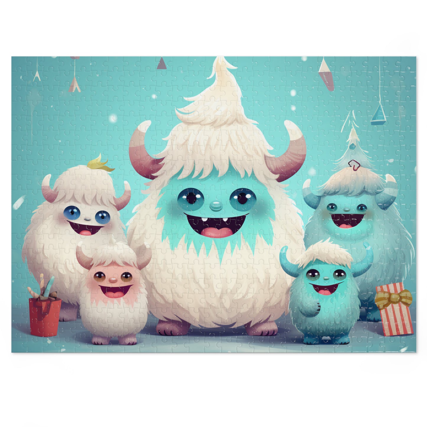 Jigsaw Puzzle (30, 110, 252, 500,1000-Piece) Yeti Kin Party 3