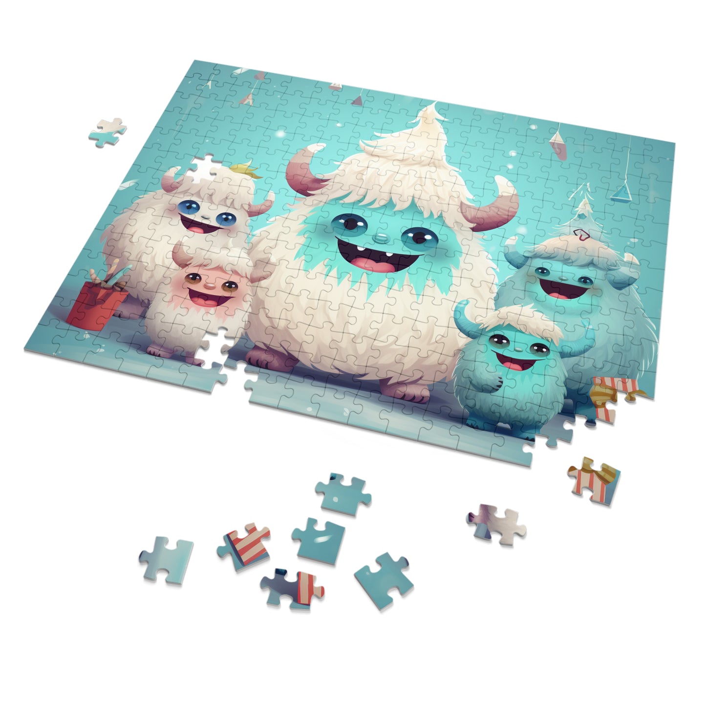 Jigsaw Puzzle (30, 110, 252, 500,1000-Piece) Yeti Kin Party 3