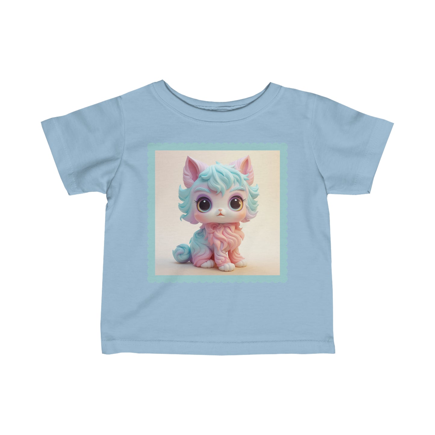 Camiseta Infantil Punto Fino Gato 3