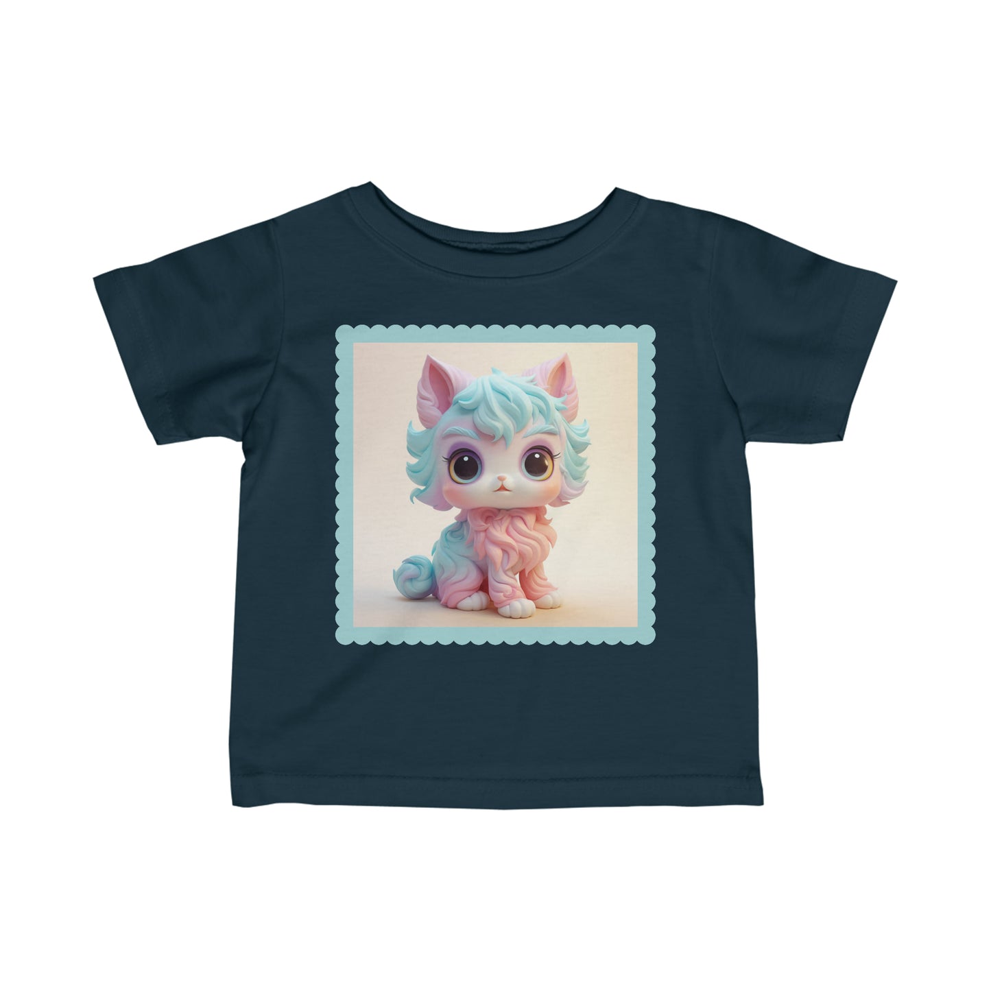 Camiseta Infantil Punto Fino Gato 3