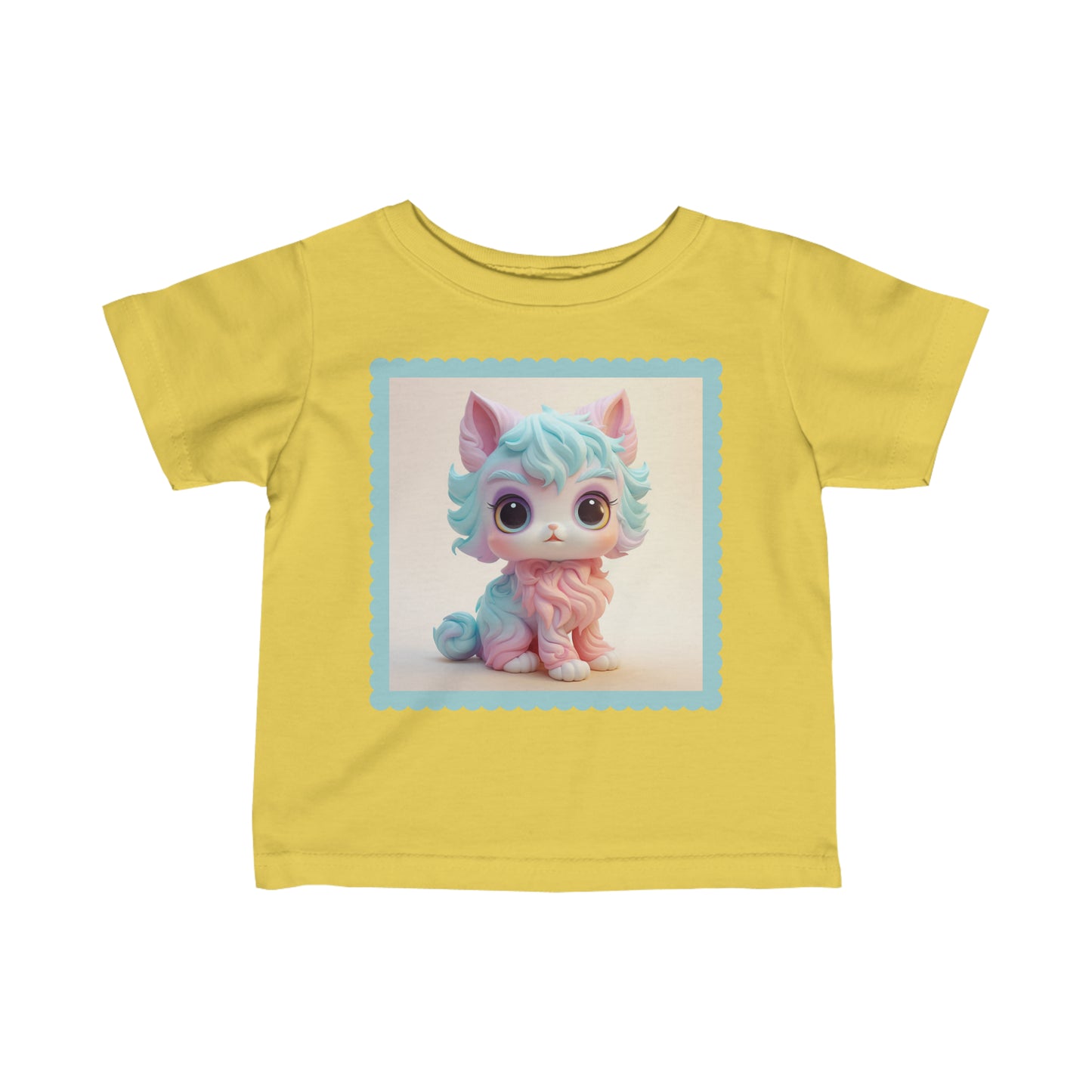 Camiseta Infantil Punto Fino Gato 3