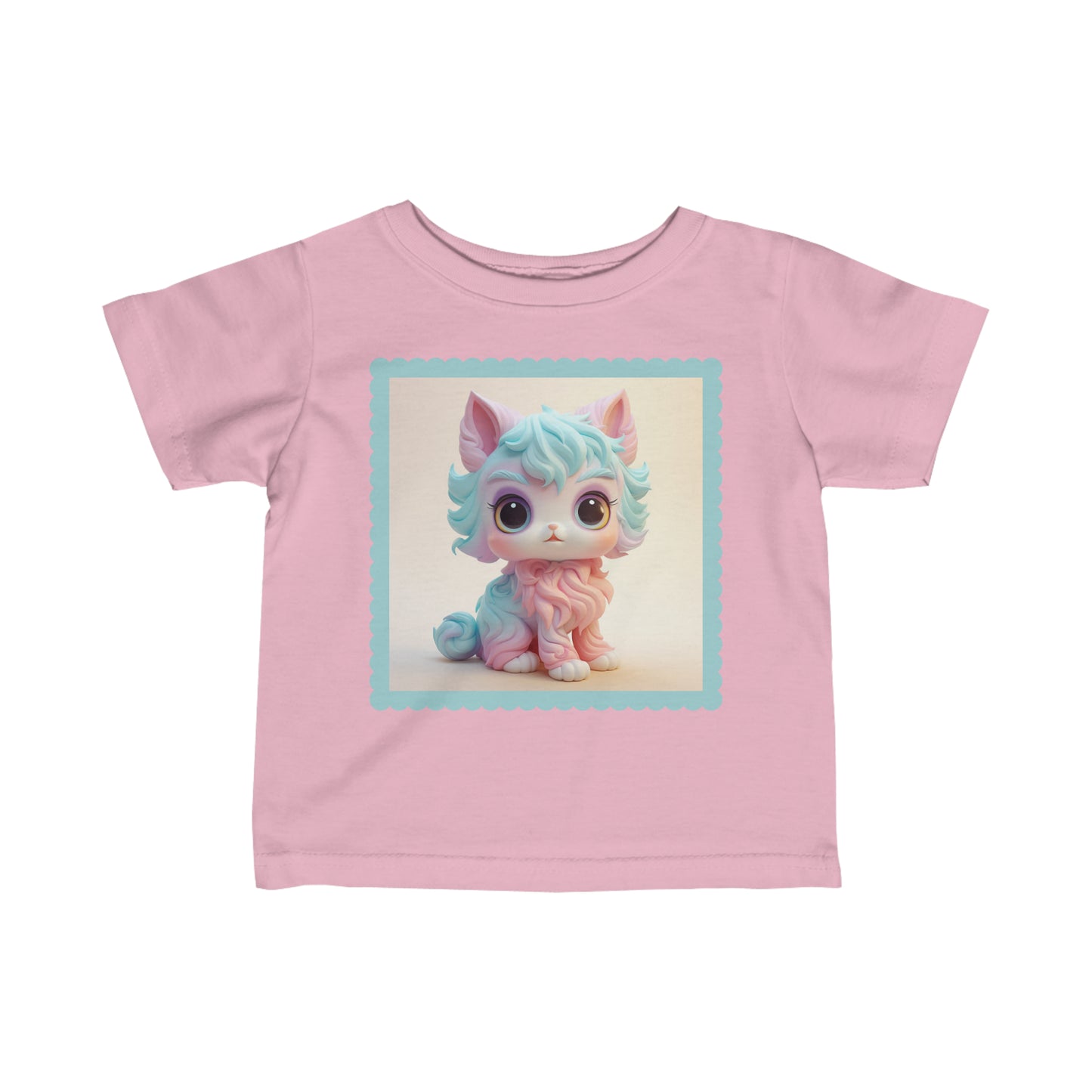 Camiseta Infantil Punto Fino Gato 3