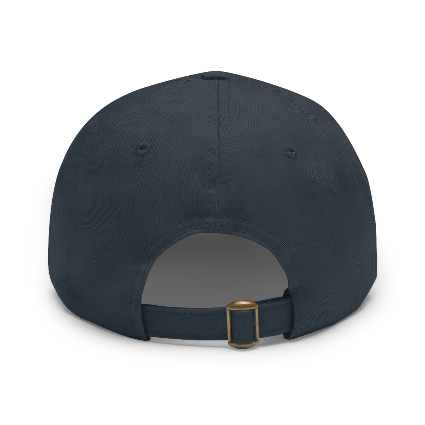 Dad Hat with Leather Patch (Rectangle) Peace Kid