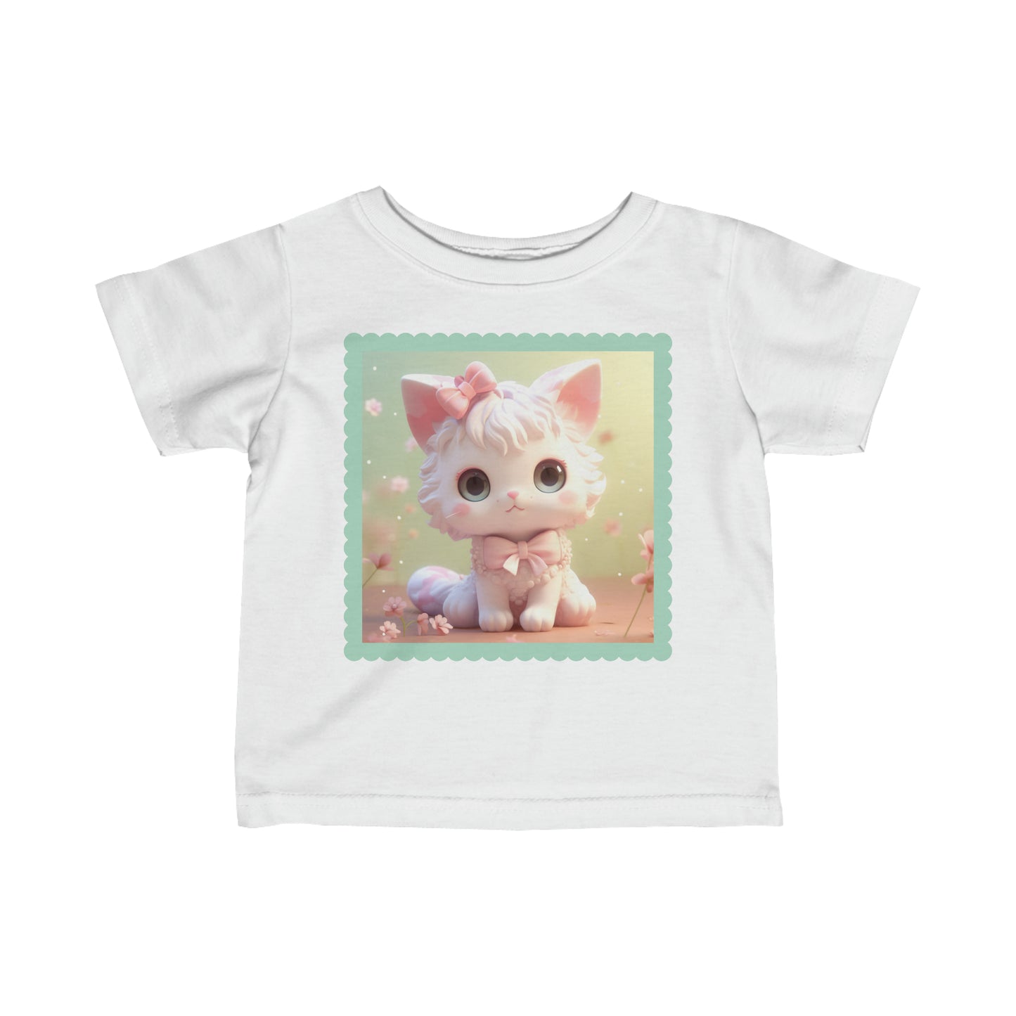 Infant Fine Jersey Tee Cat 1