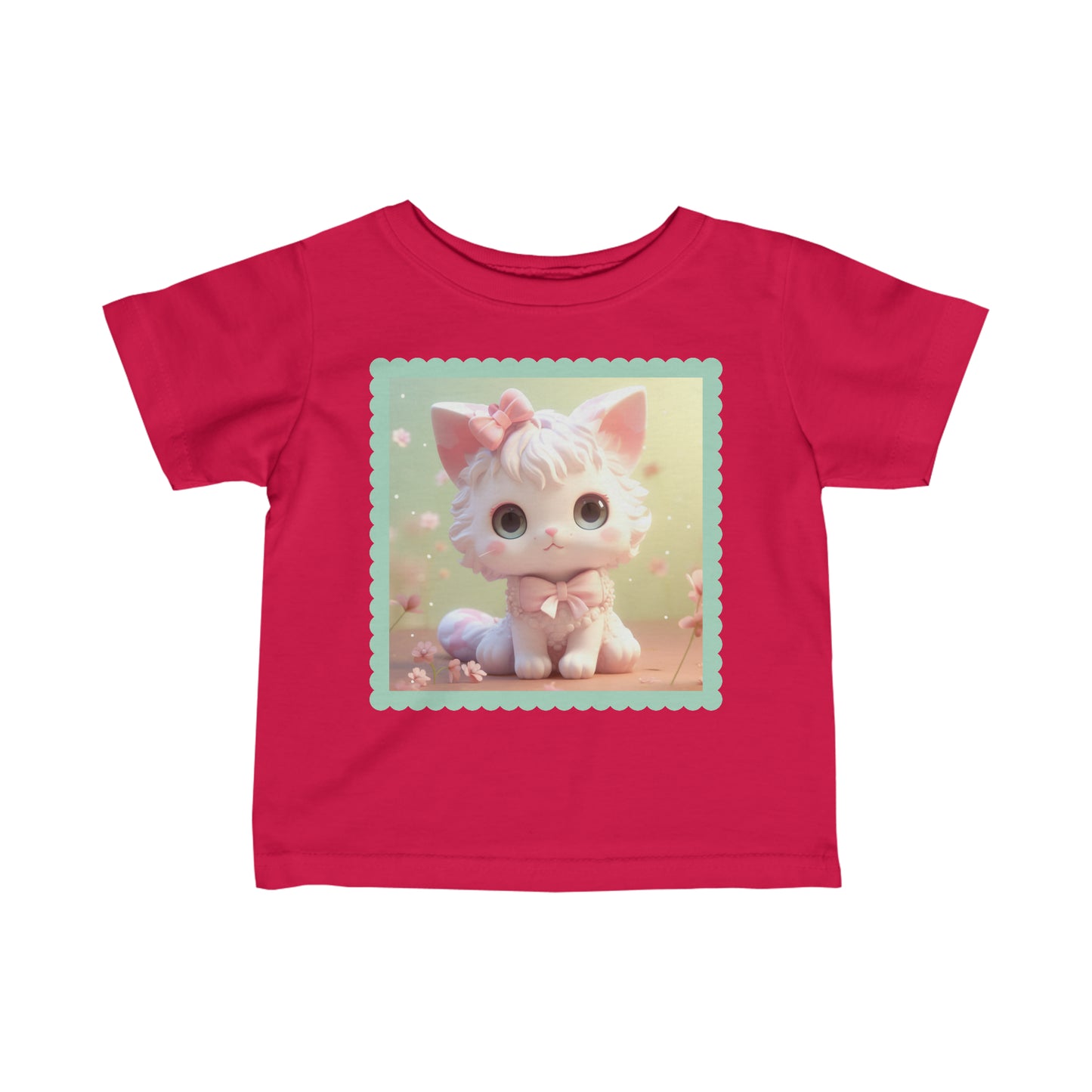 Infant Fine Jersey Tee Cat 1