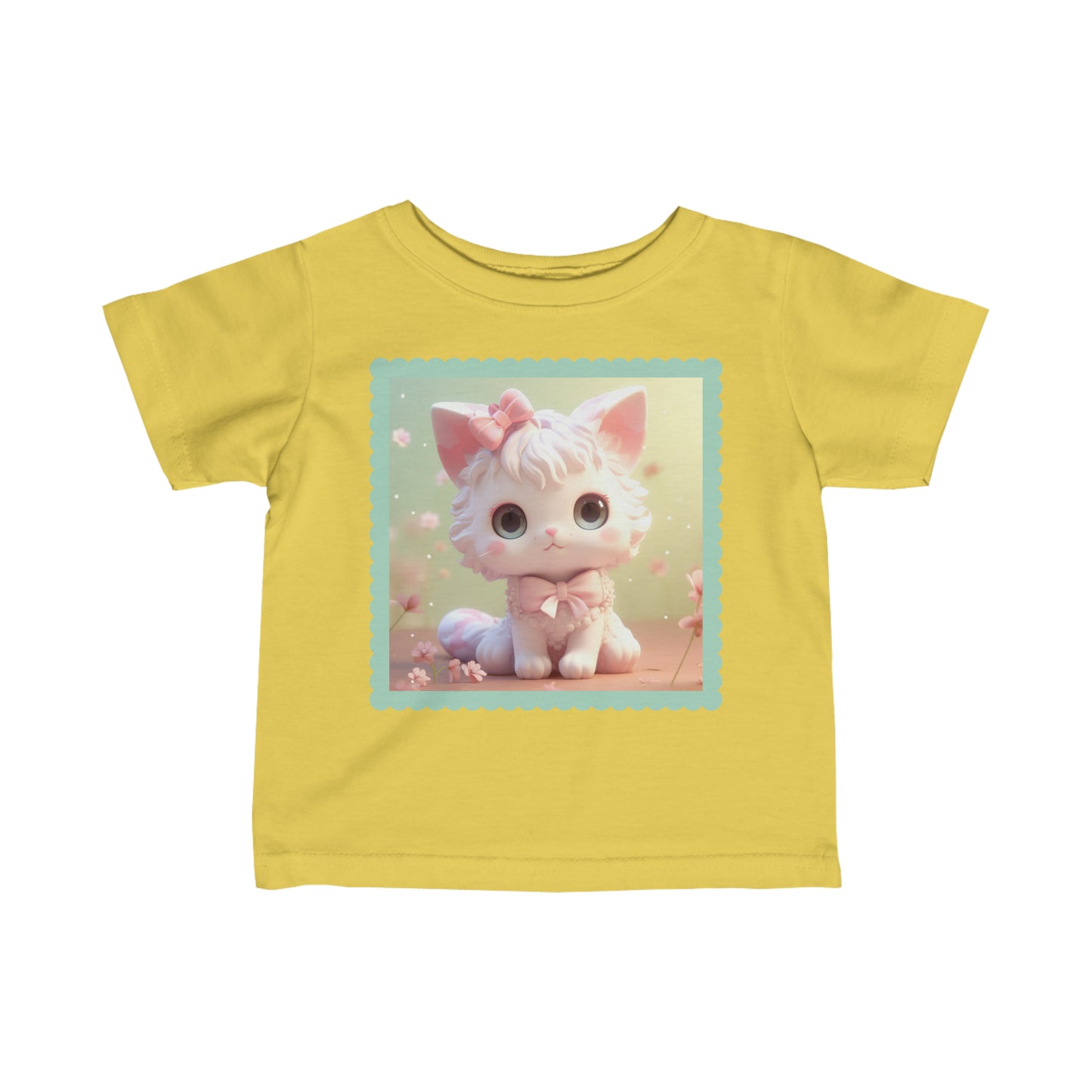 Infant Fine Jersey Tee Cat 1