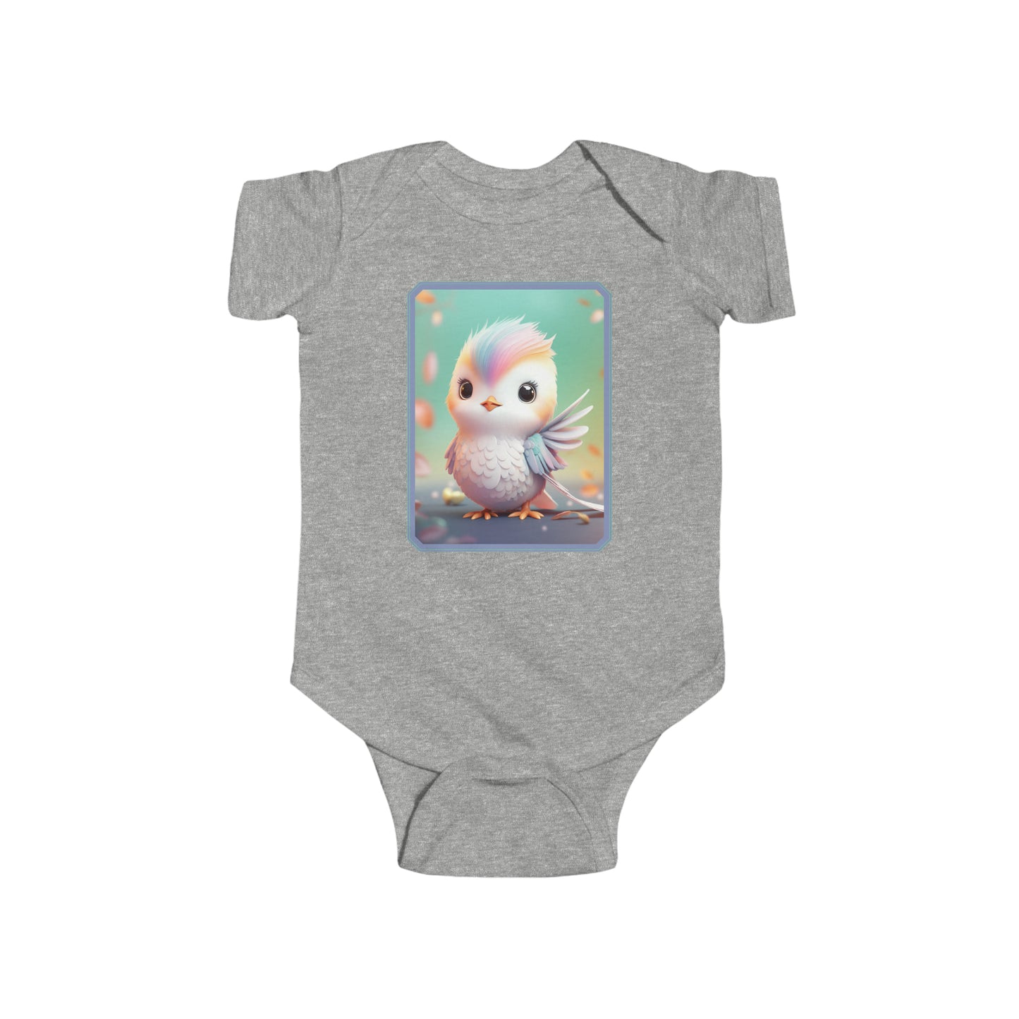 Infant Fine Jersey Bodysuit Hummingbird 3