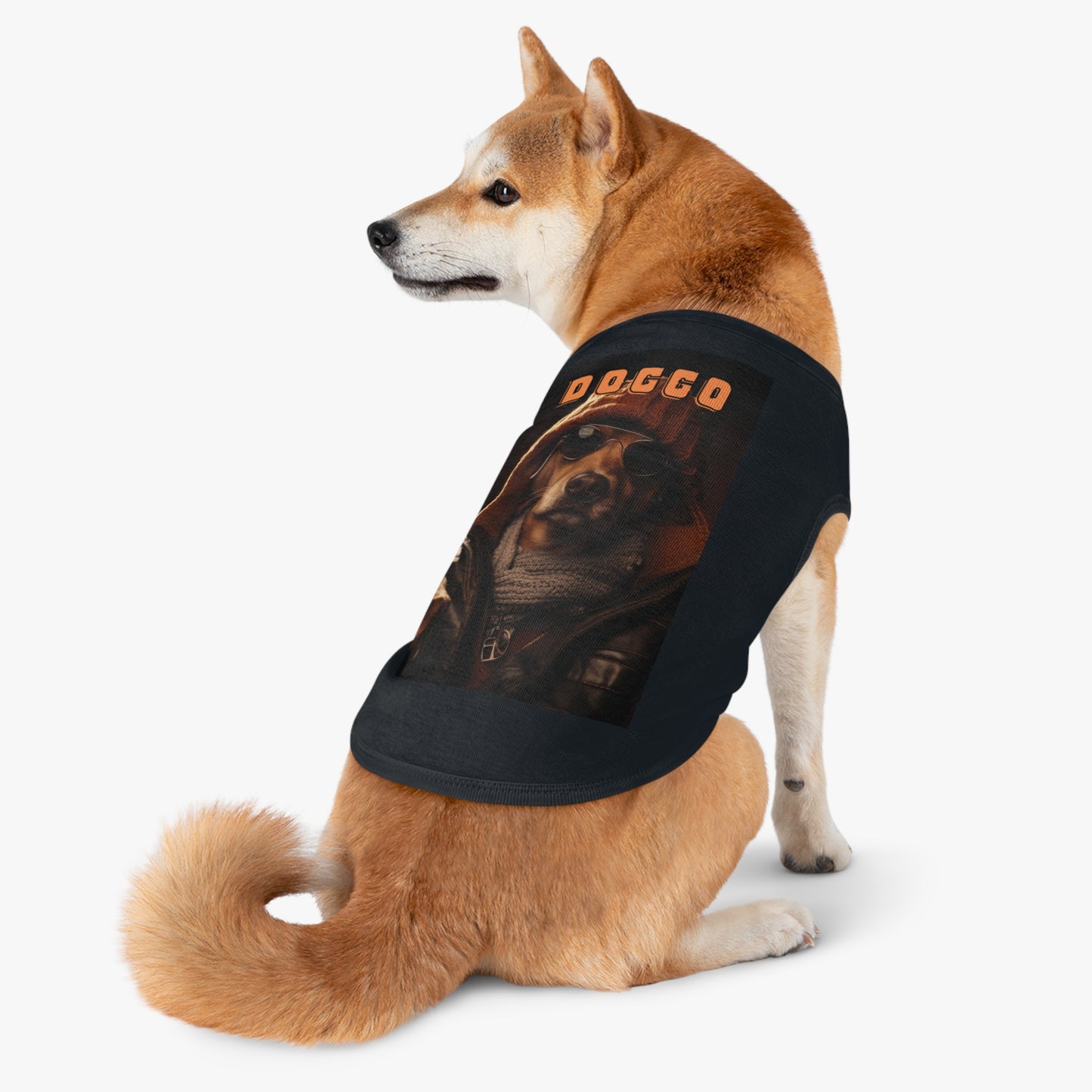 Camiseta sin mangas para mascotas Doggo