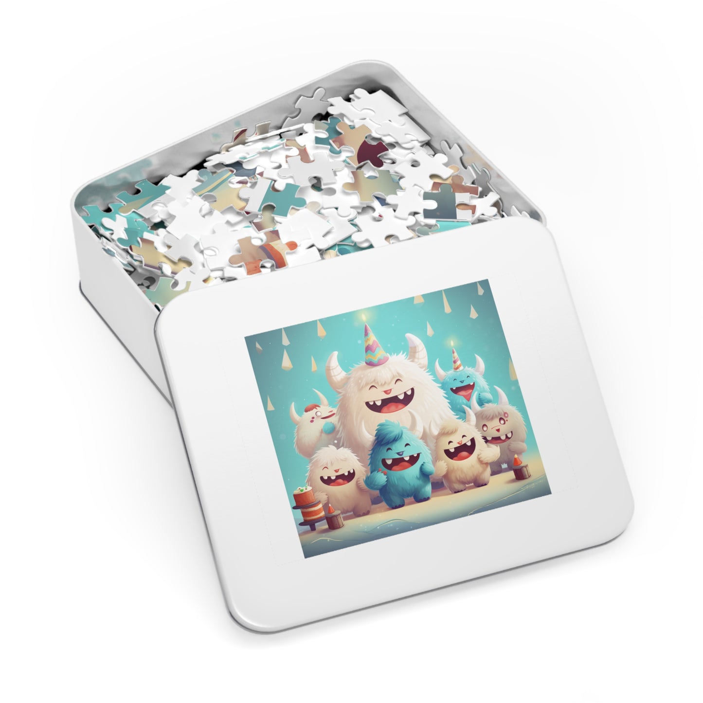 Jigsaw Puzzle (30, 110, 252, 500,1000-Piece) Yeti Kin Party 9