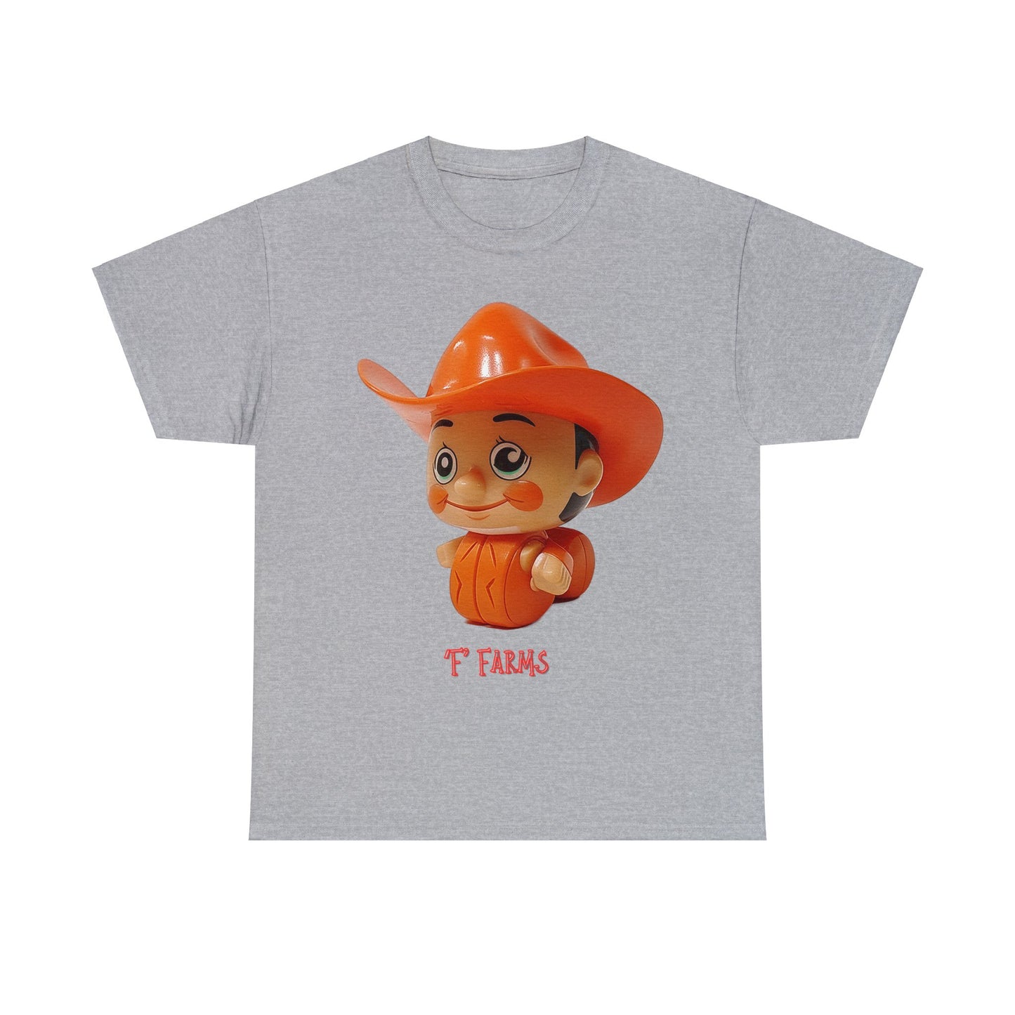 Unisex Heavy Cotton Tee F Farms Cowboy 2