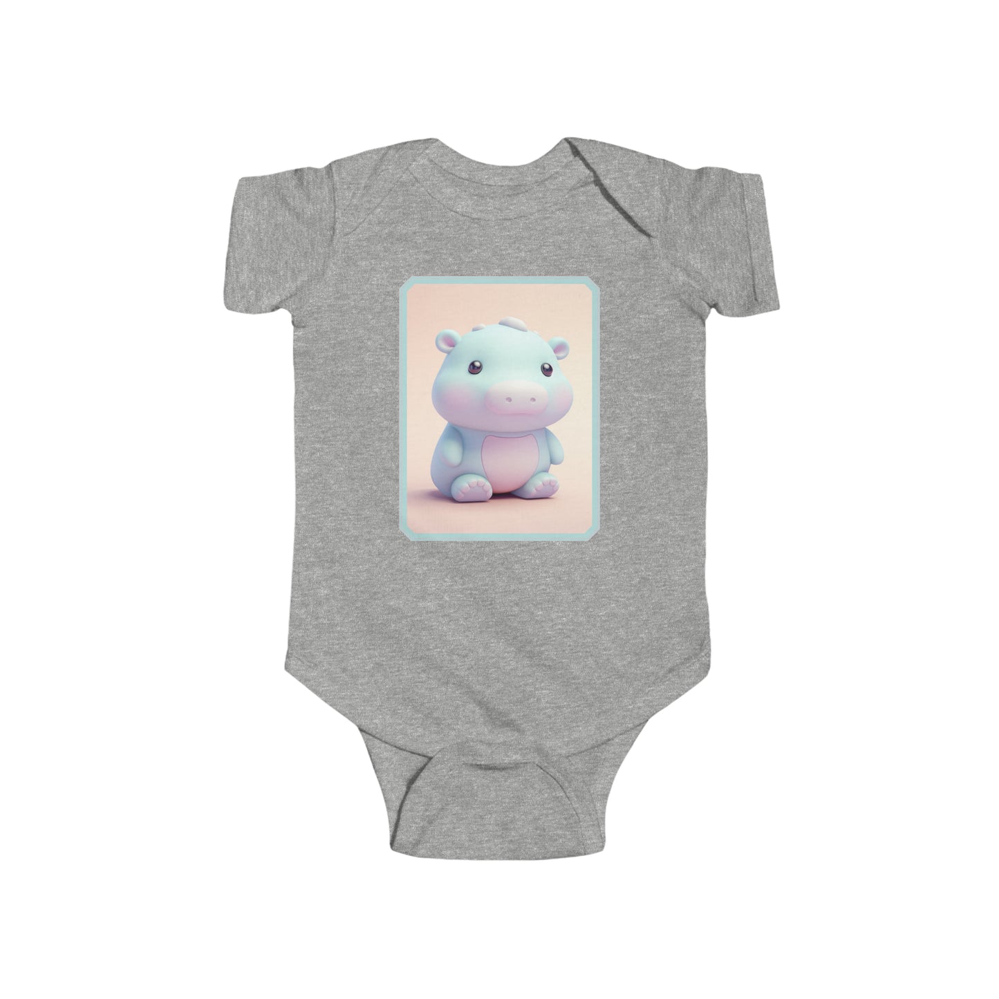 Body infantil de punto fino Hippo 1 