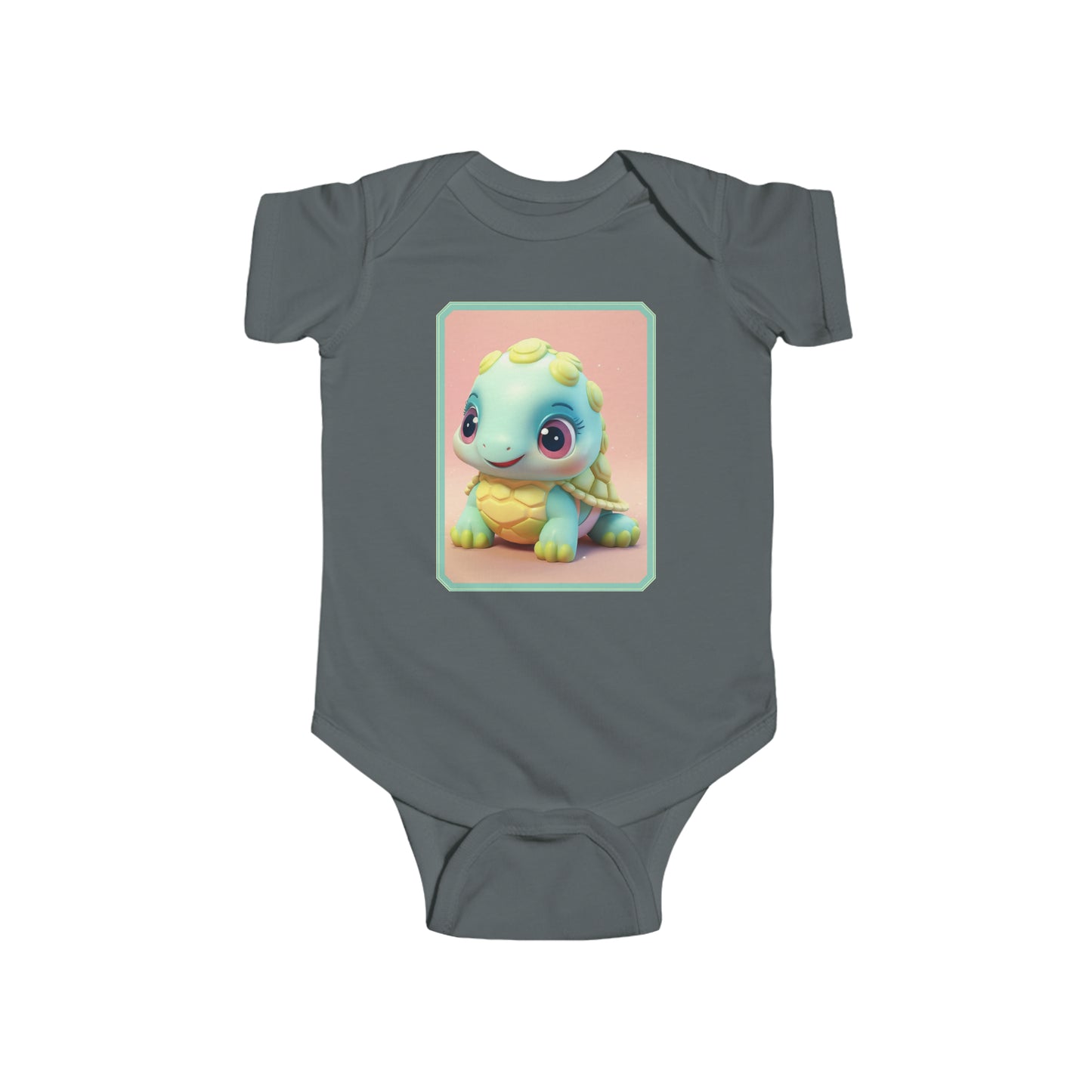 Body Infantil Punto Fino Tortuga 1