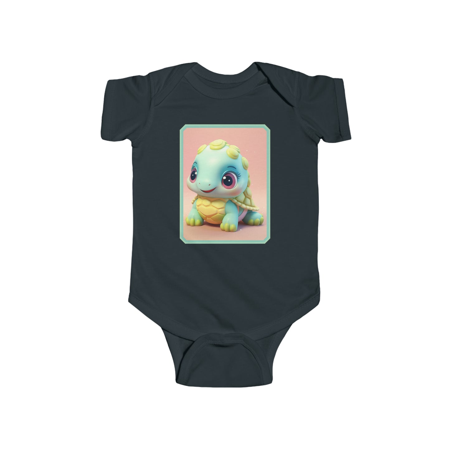 Body Infantil Punto Fino Tortuga 1