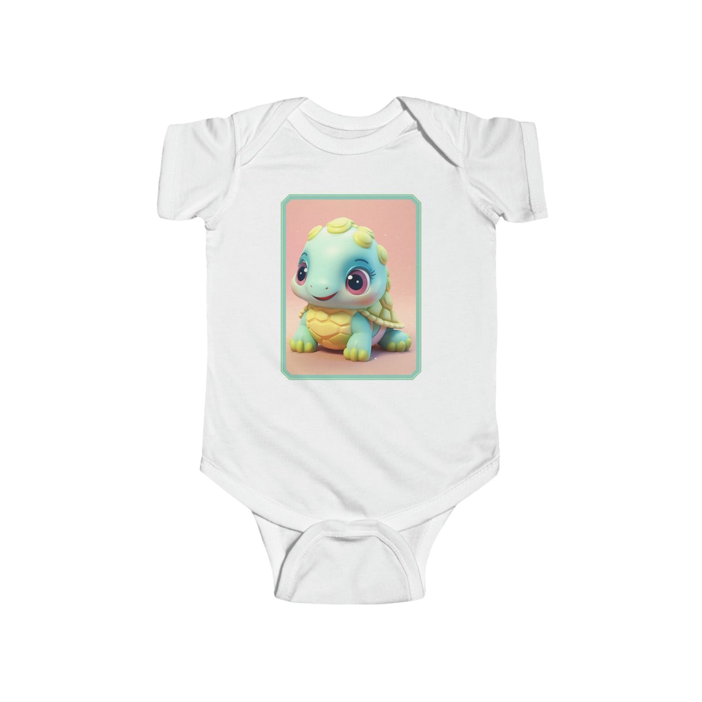 Body Infantil Punto Fino Tortuga 1