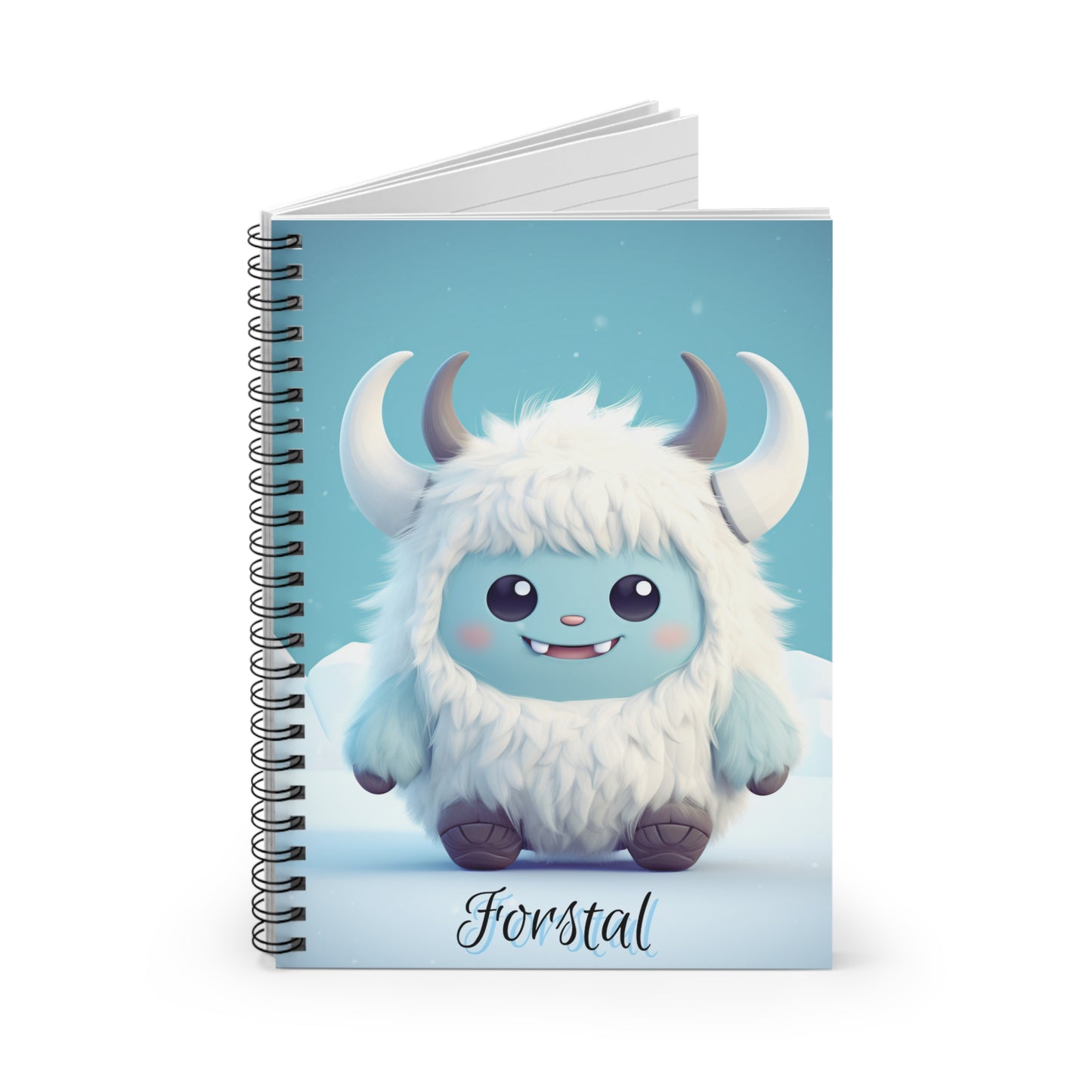 Spiral Notebook - Ruled Line Yeti Kin... Forstal