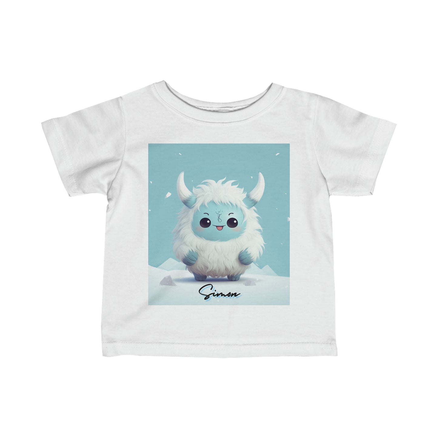 Infant Fine Jersey Tee Yeti Kin Simon