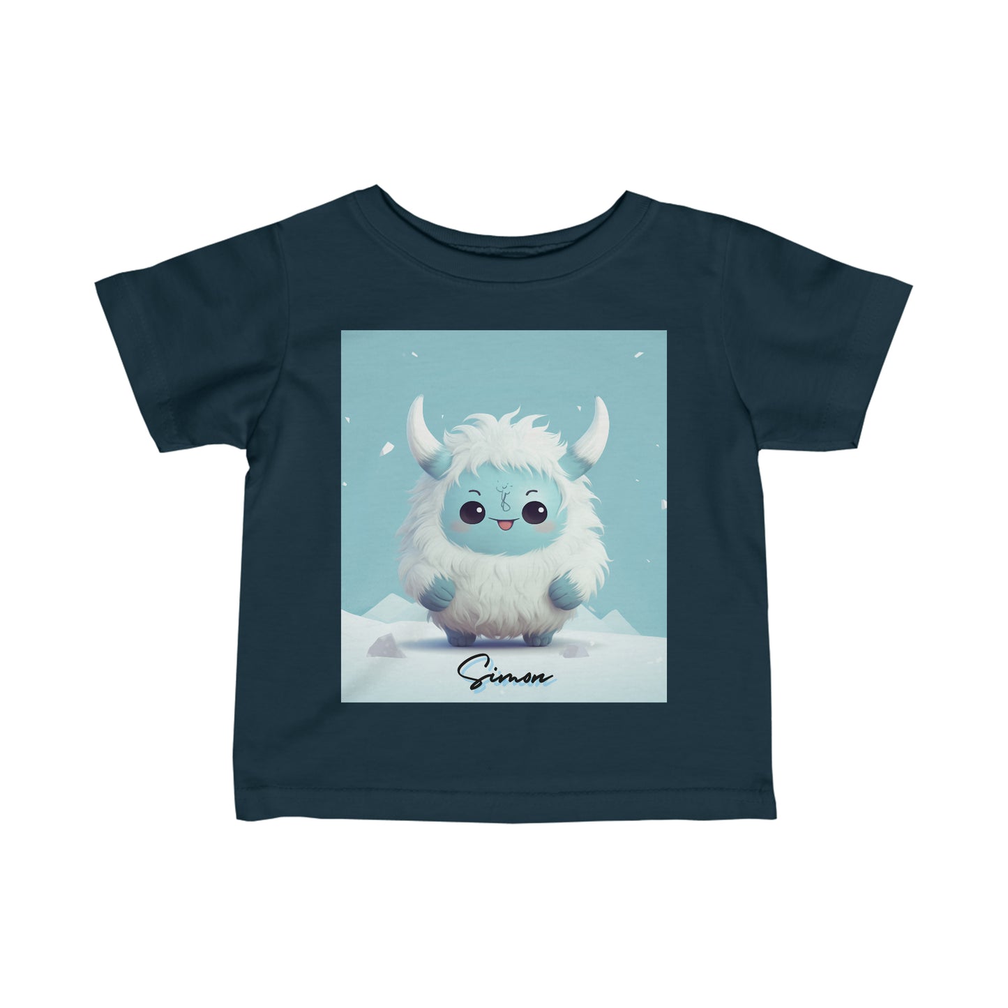 Infant Fine Jersey Tee Yeti Kin Simon