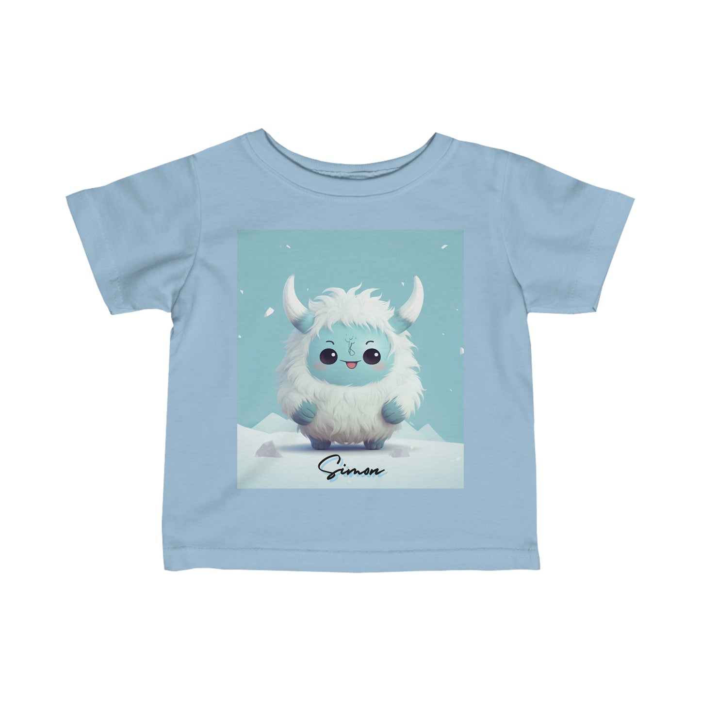 Infant Fine Jersey Tee Yeti Kin Simon