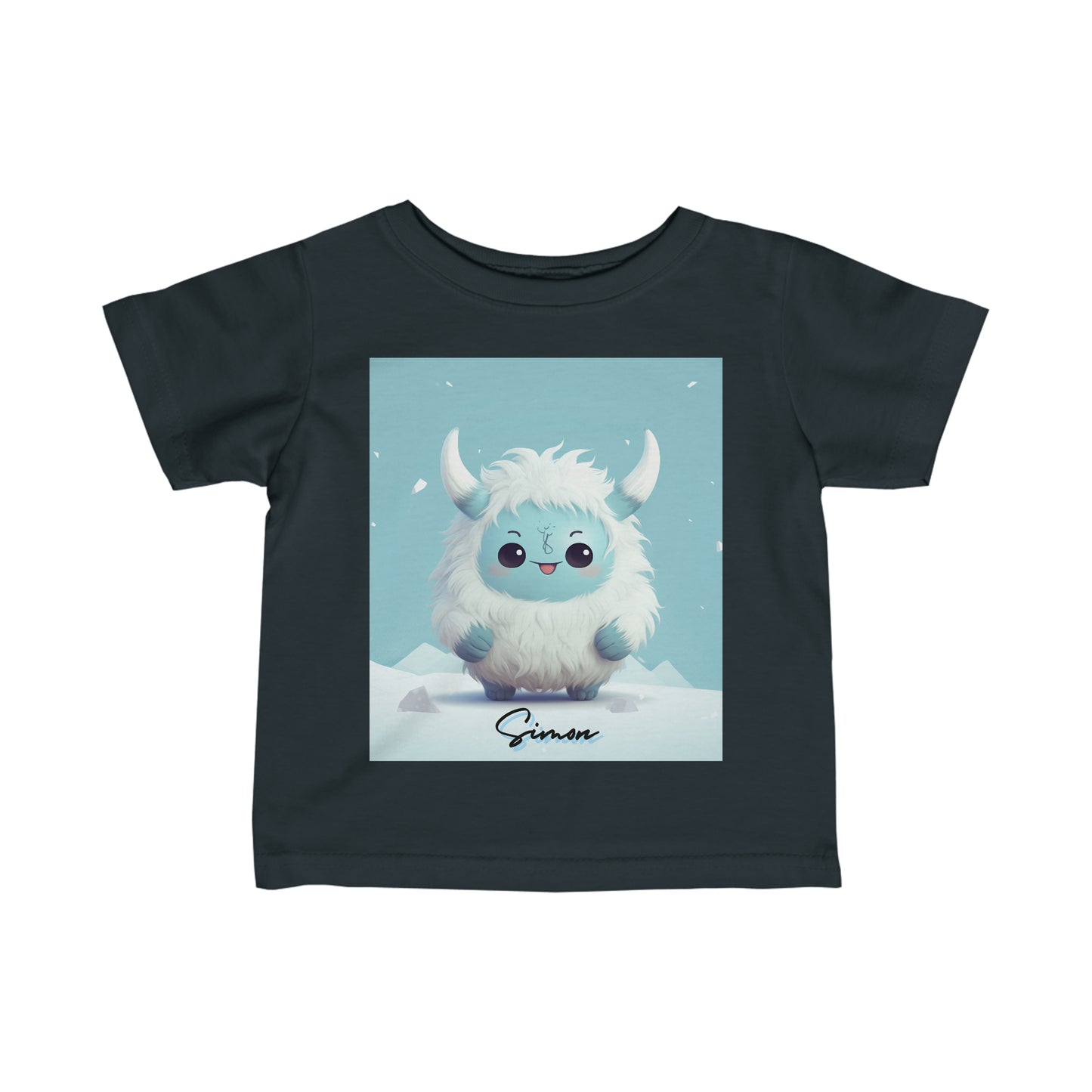 Infant Fine Jersey Tee Yeti Kin Simon