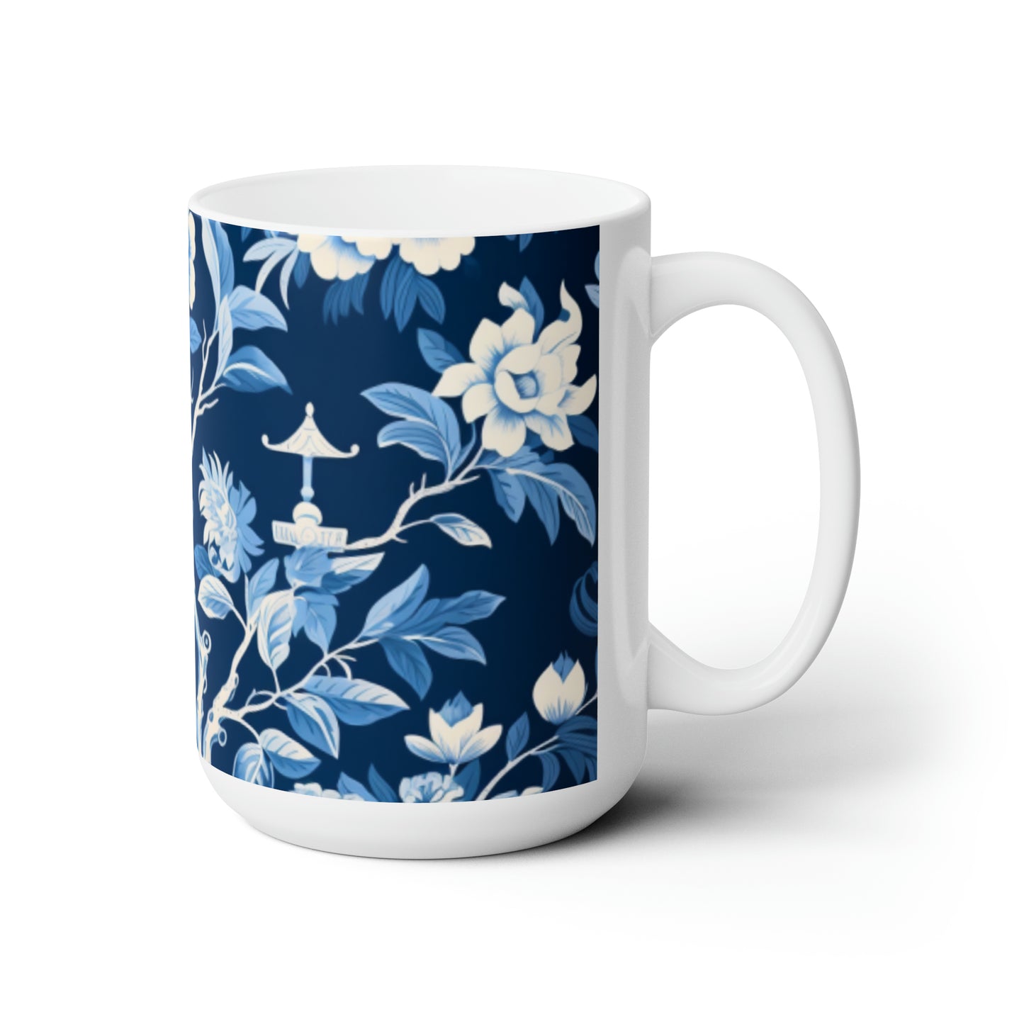 Ceramic Mug 15oz Floral 29