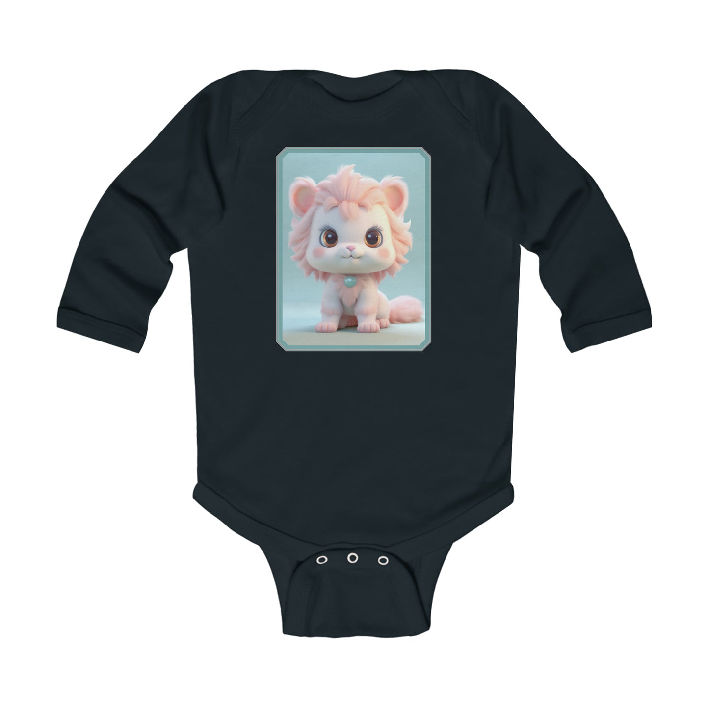 Infant Long Sleeve Bodysuit Lion 1