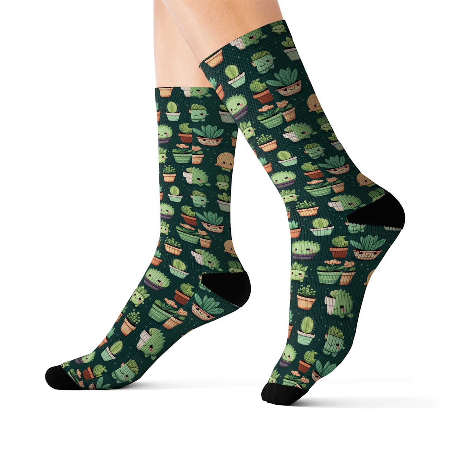 Sublimation Socks Cacti