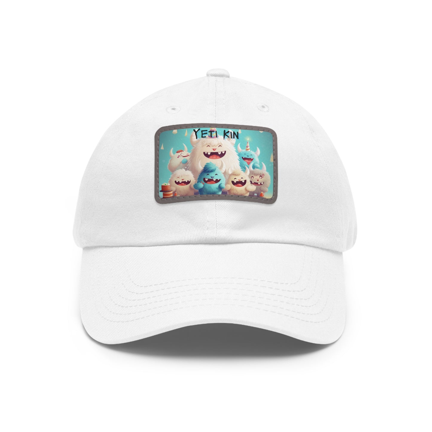 Gorro de Papá con Parche de Cuero (Rectángulo) Yeti Kin 9