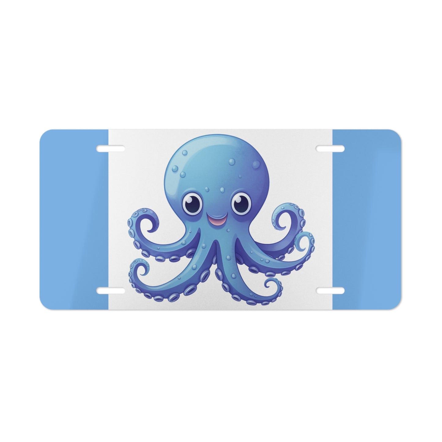 Vanity Plate Octopus