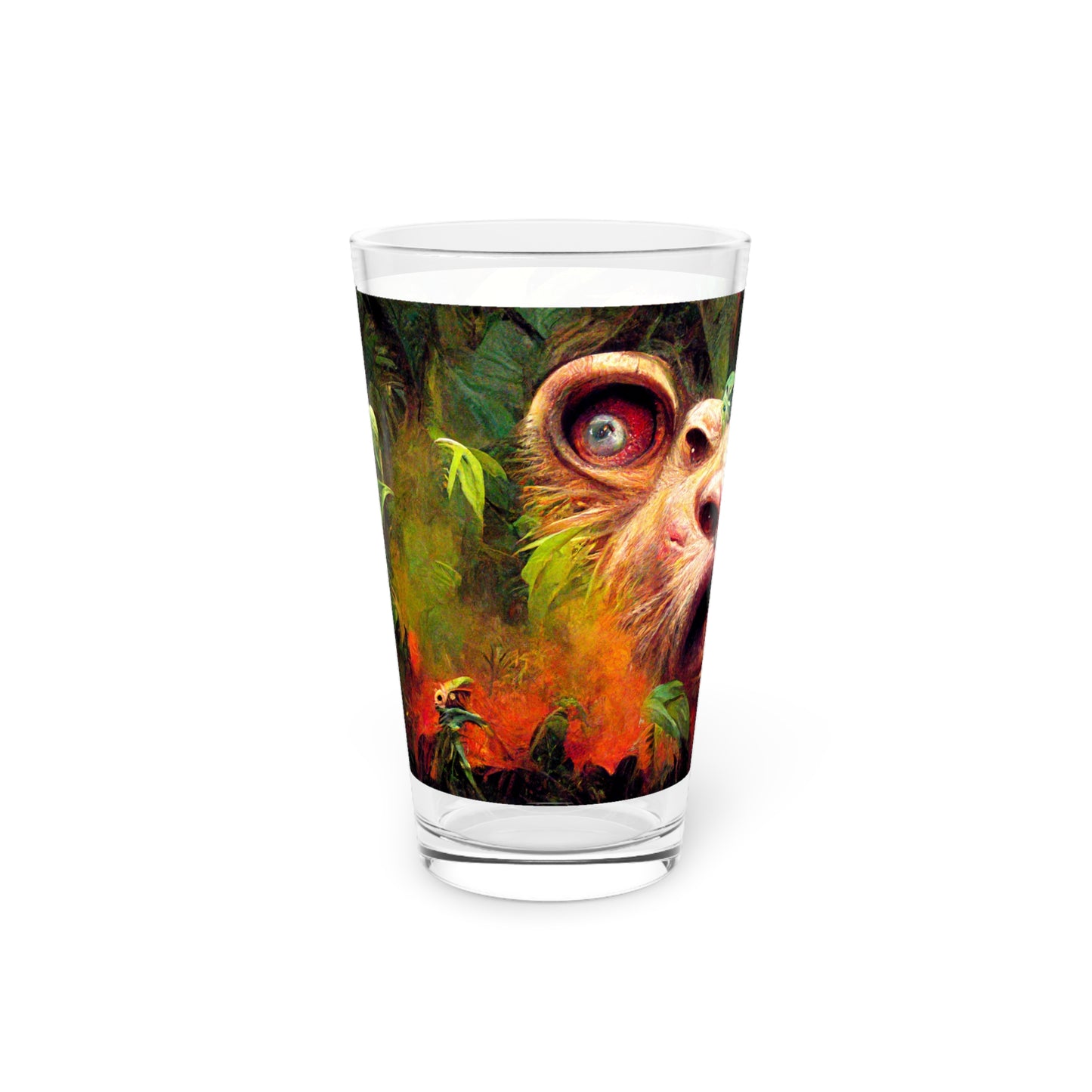 Pint Glass, 16oz The Woo #5