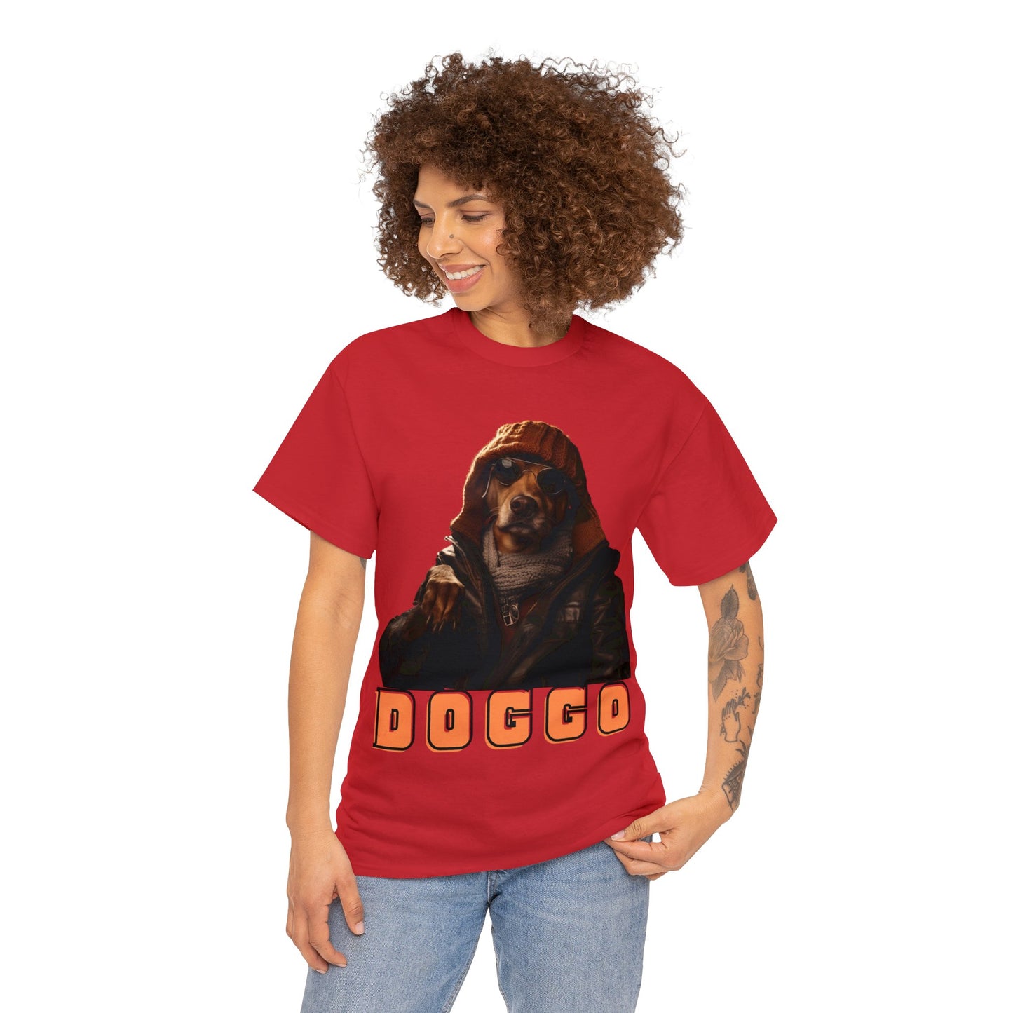 Unisex Heavy Cotton Tee Doggo