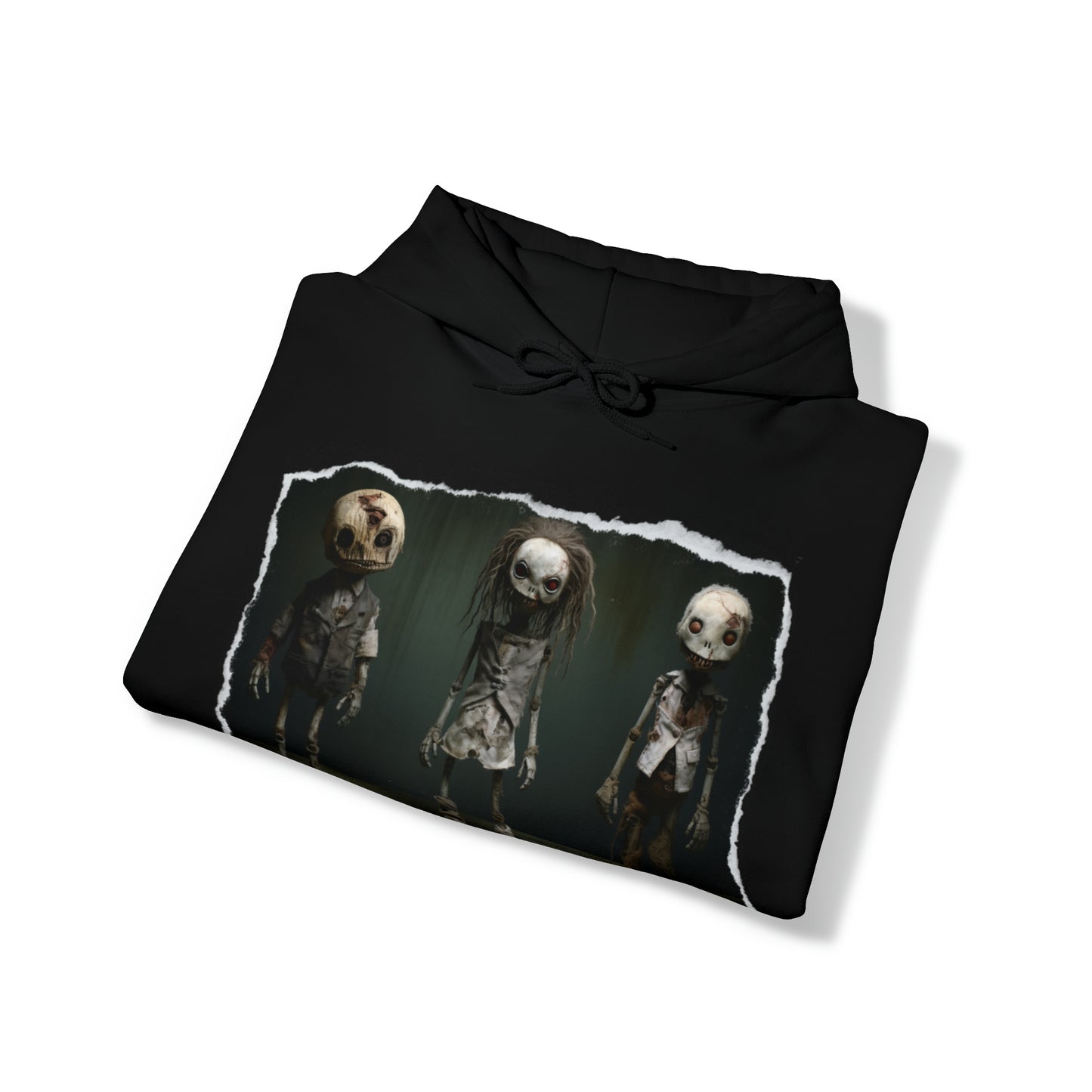 Mens and Womens Spooky Zombies Halloween Hoodie Sweatshirt