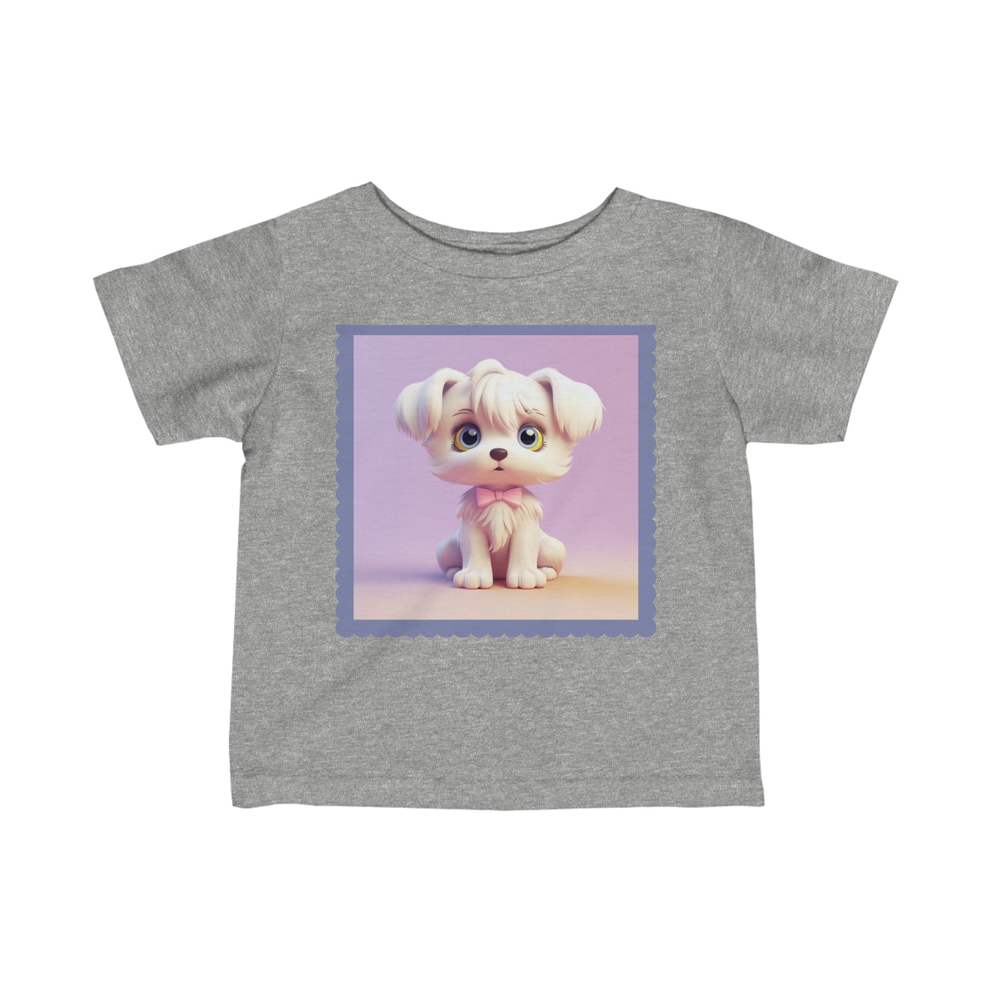 Camiseta Infantil Punto Fino Perro 4 