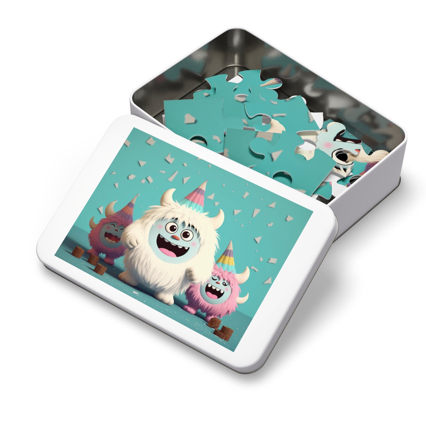 Jigsaw Puzzle (30, 110, 252, 500,1000-Piece) Yeti Kin Party 2