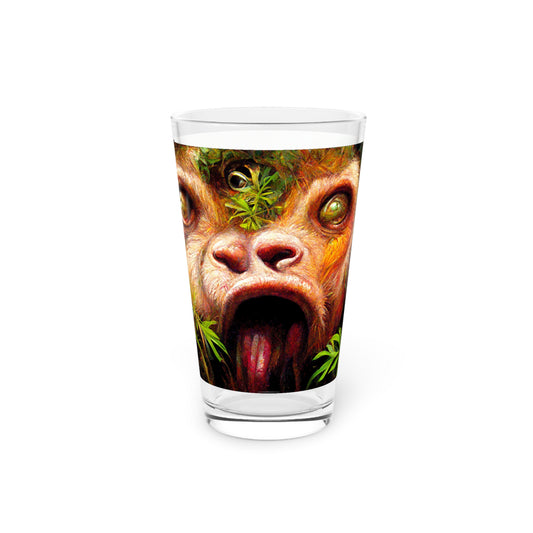 Pint Glass, 16oz The Woo #3